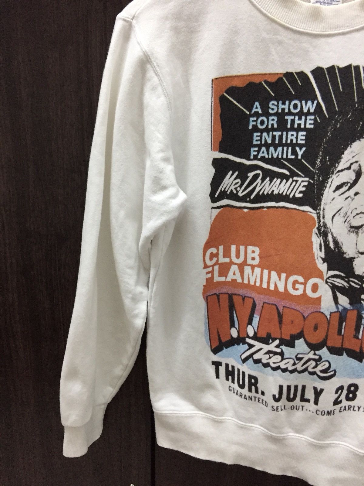 Band Tees 💥 SALE💥Vintage 90s JAMES BROWN Apollo Theatre NY Show Size US S / EU 44-46 / 1 - 3 Thumbnail