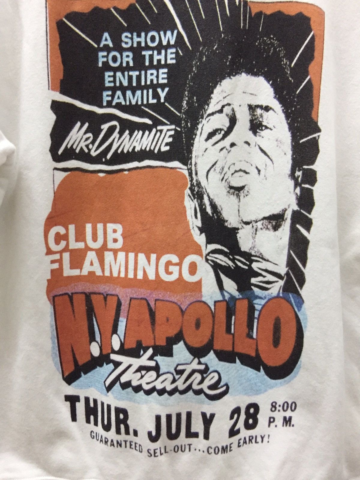 Band Tees 💥 SALE💥Vintage 90s JAMES BROWN Apollo Theatre NY Show Size US S / EU 44-46 / 1 - 6 Thumbnail