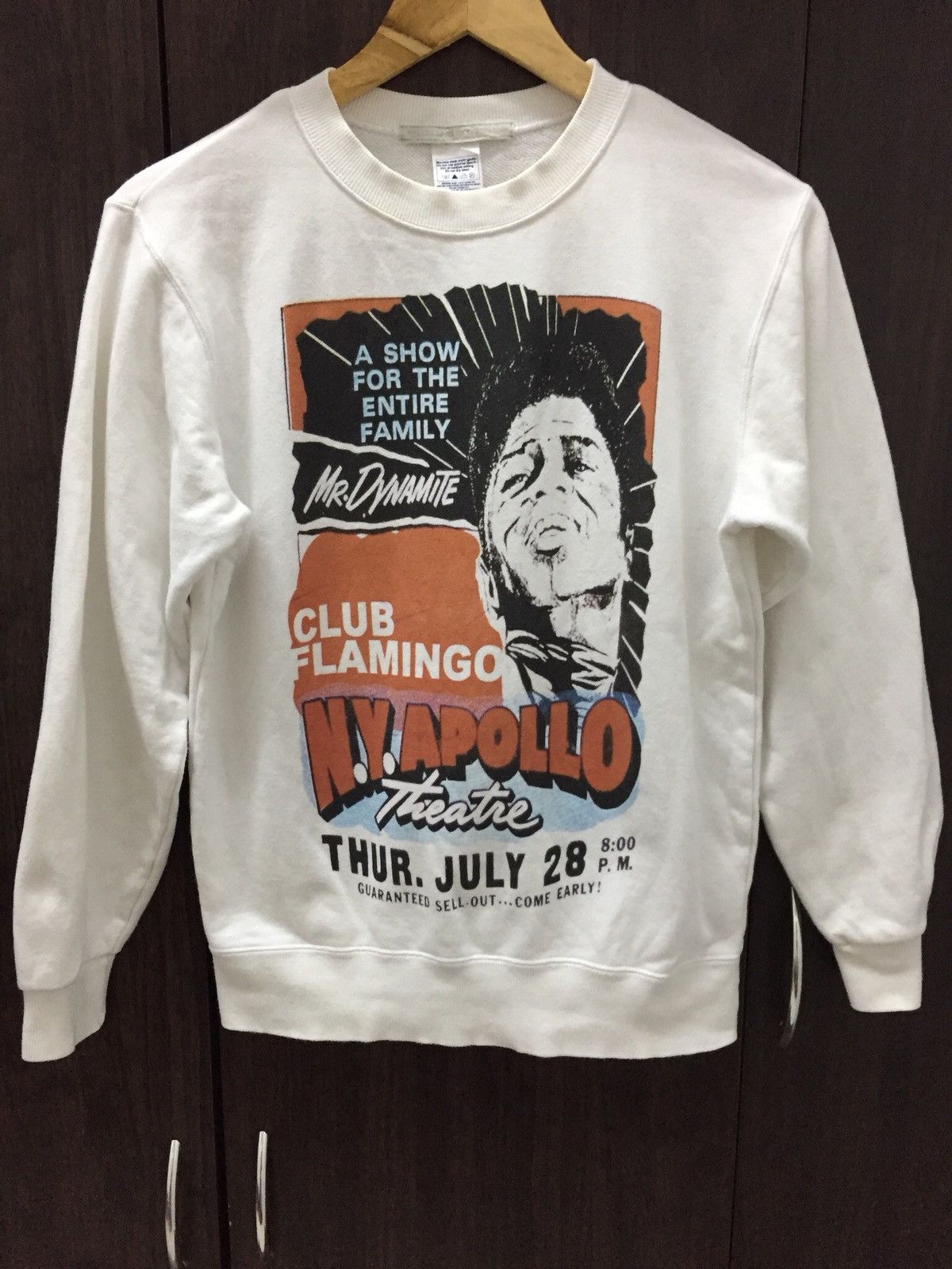 Band Tees 💥 SALE💥Vintage 90s JAMES BROWN Apollo Theatre NY Show Size US S / EU 44-46 / 1 - 1 Thumbnail