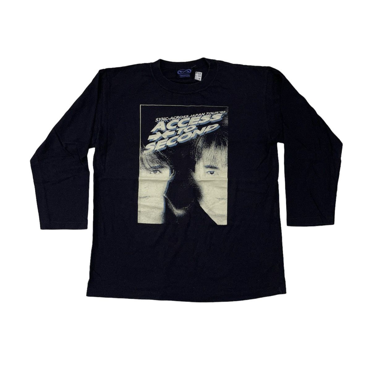 Vintage 90s Access Pop Group Japanese Band Promo Tee