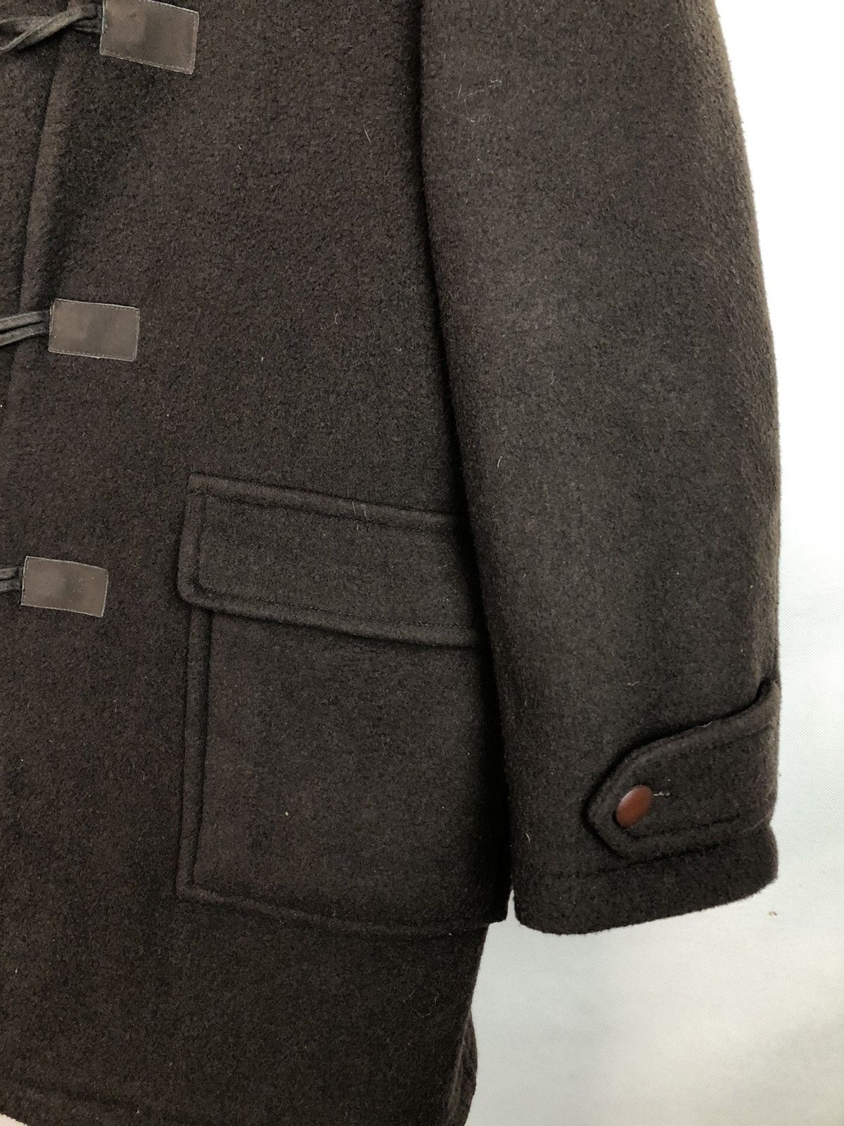 Barbour Vintage Barbour Wool Duffel Coat Size US XL / EU 56 / 4 - 11 Thumbnail