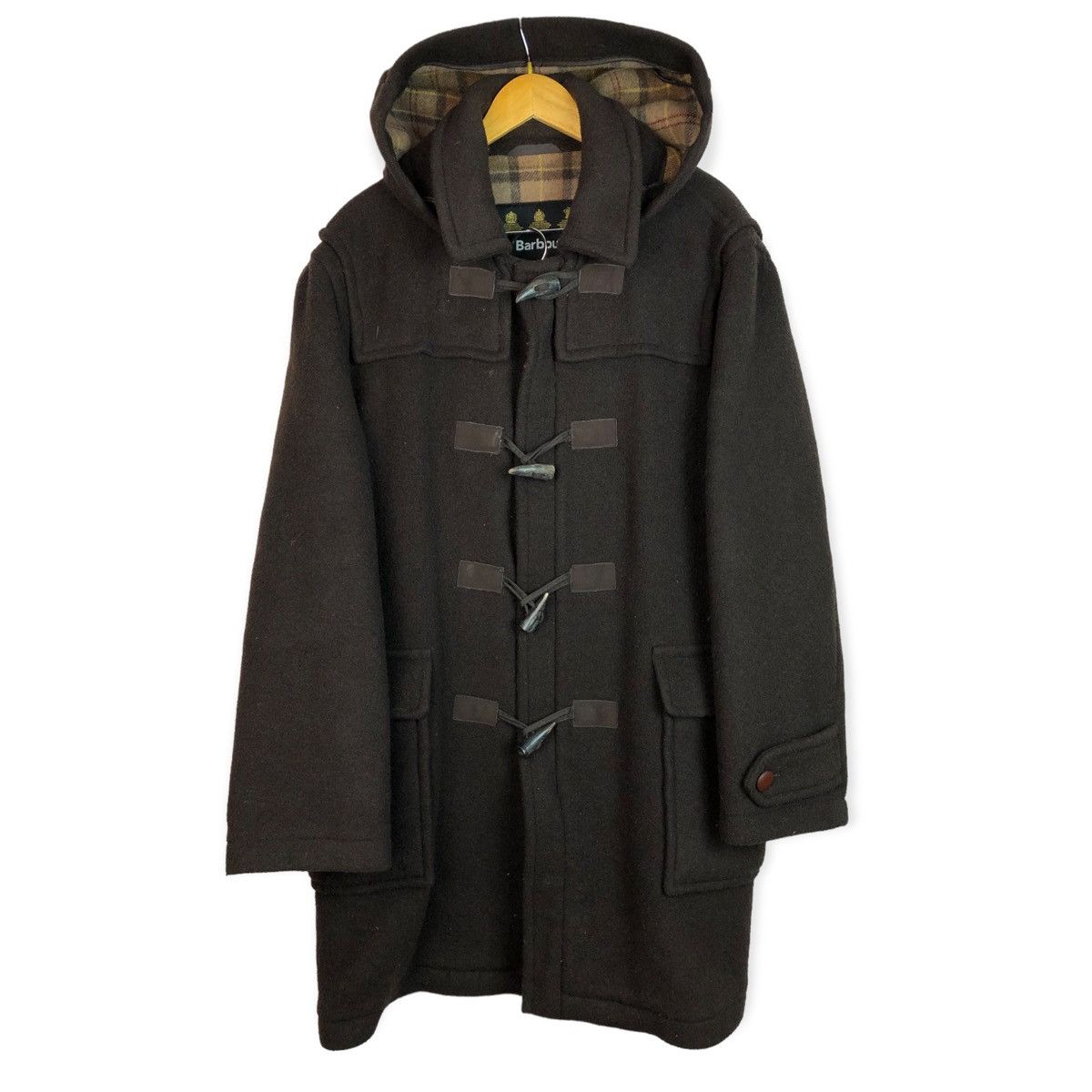 Barbour Vintage Barbour Wool Duffel Coat Size US XL / EU 56 / 4 - 2 Thumbnail