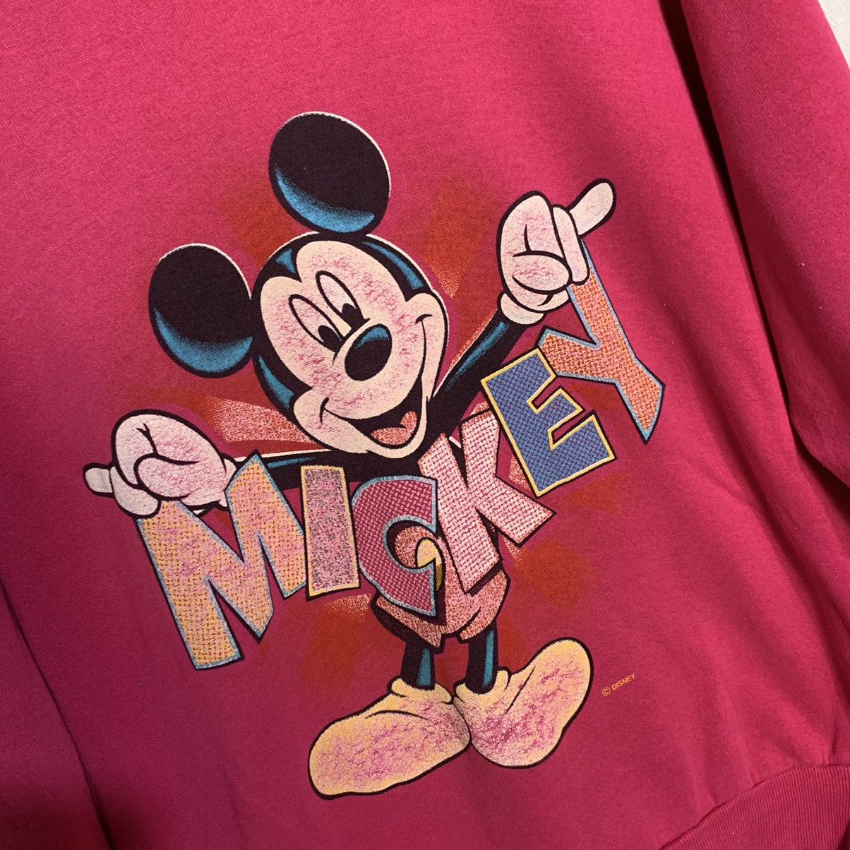 Disney × Vintage Vintage sweatshirt mickey big print Size US M / EU 48-50 / 2 - 2 Thumbnail