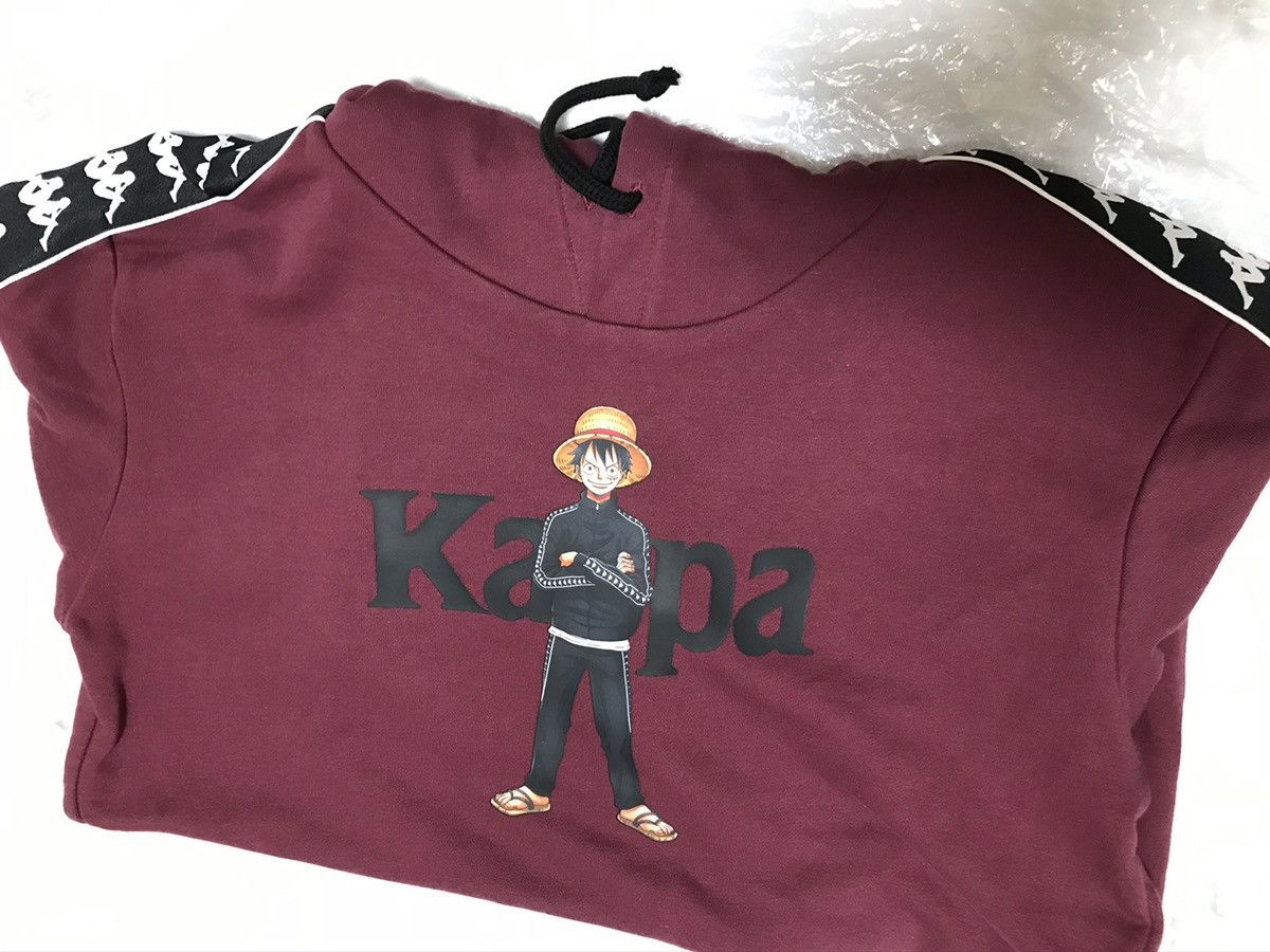 Kappa Kappa ONE PIECE collaboration hoodie Luffy Size US M / EU 48-50 / 2 - 2 Thumbnail