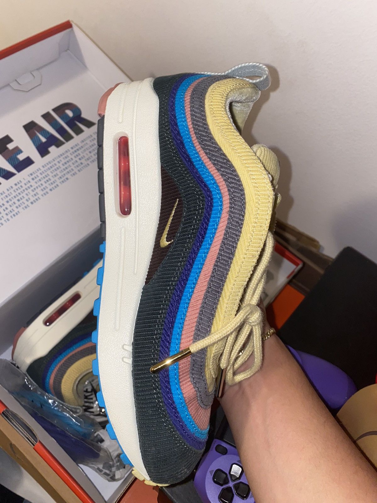 Nike Air Max 1/97 Sean Wotherspoon 2018 Size US 5 / EU 37 - 3 Thumbnail