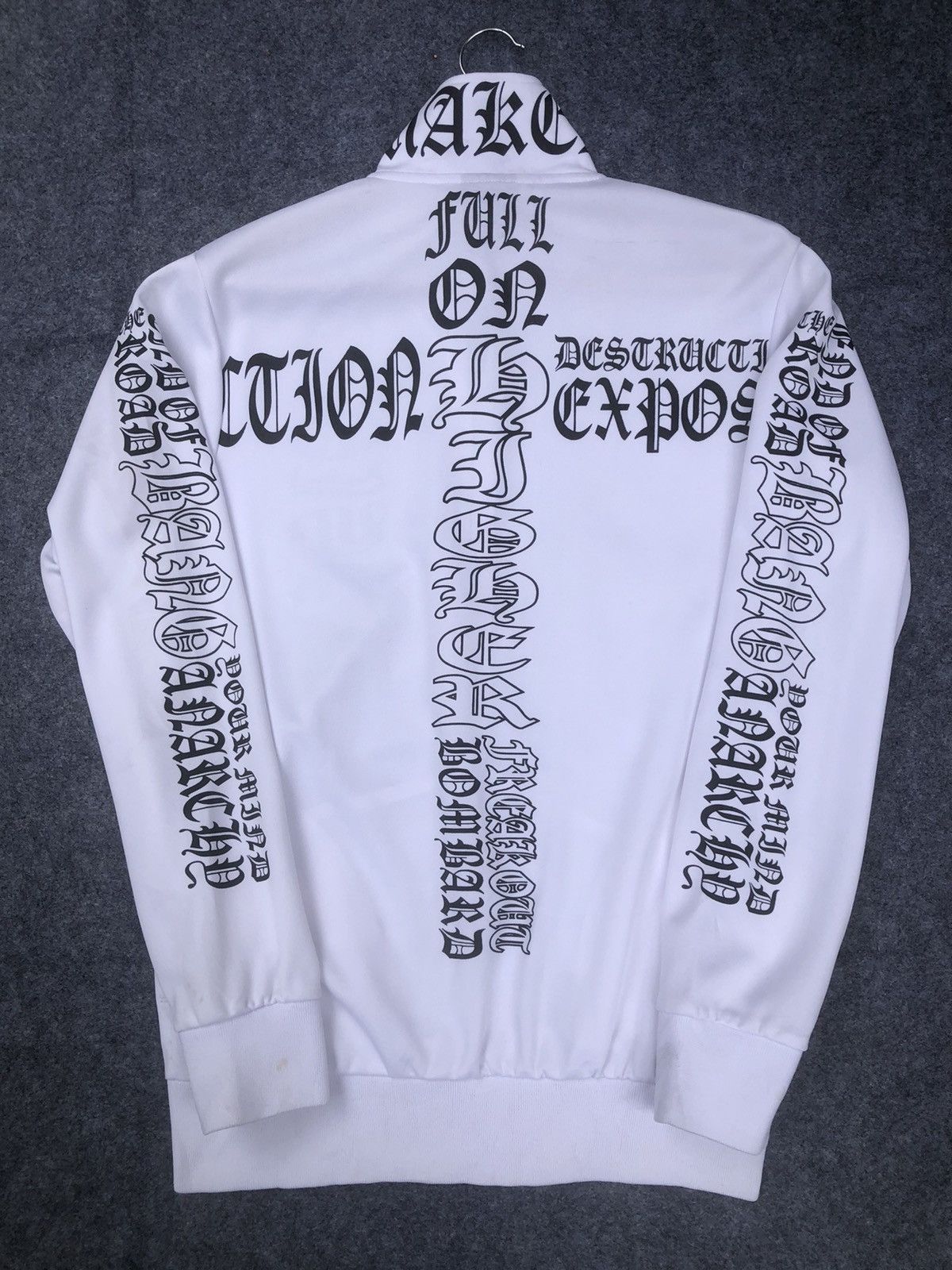 Japanese Brand Last Drop🔥Rare🔥Japanese Clash Ahead Track Shirt Like DogTown Size US L / EU 52-54 / 3 - 14 Thumbnail