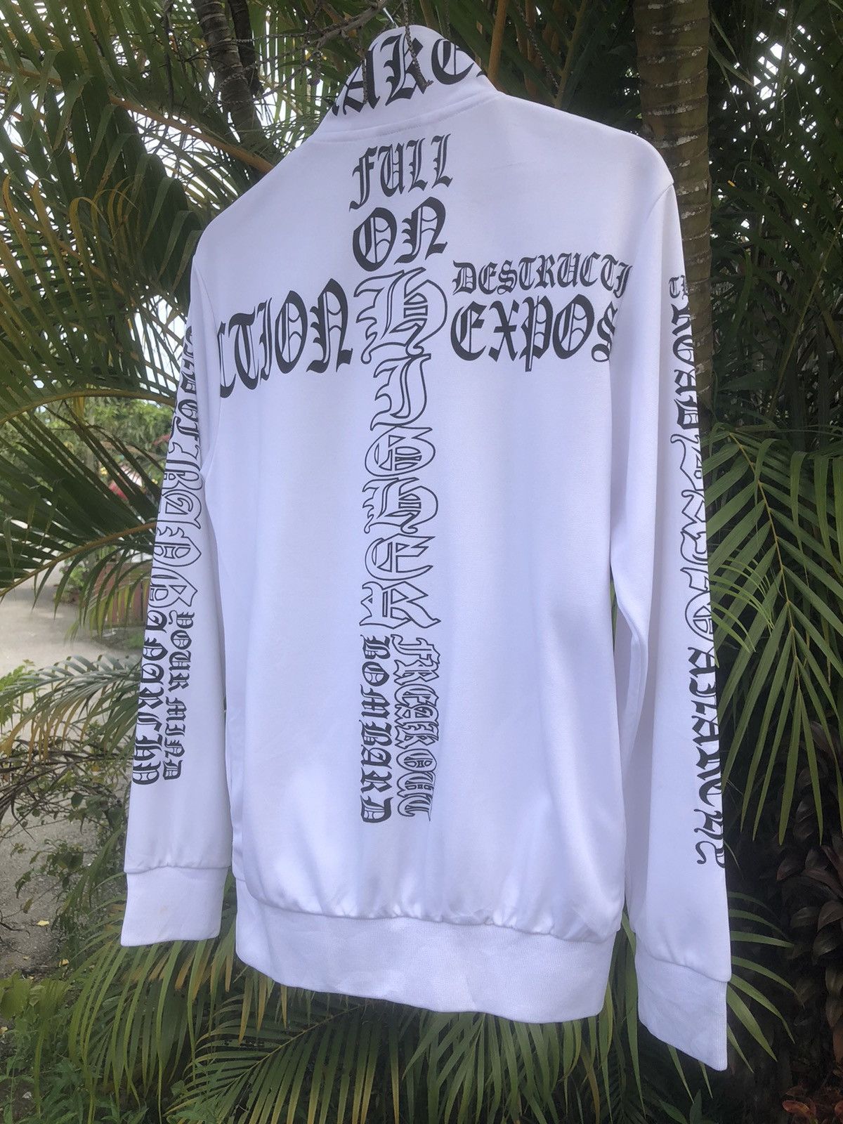 Japanese Brand Last Drop🔥Rare🔥Japanese Clash Ahead Track Shirt Like DogTown Size US L / EU 52-54 / 3 - 4 Thumbnail