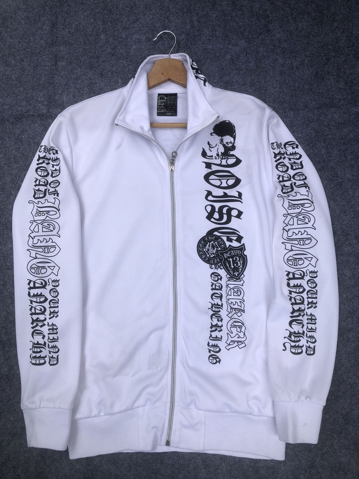 Japanese Brand Last Drop🔥Rare🔥Japanese Clash Ahead Track Shirt Like DogTown Size US L / EU 52-54 / 3 - 11 Thumbnail