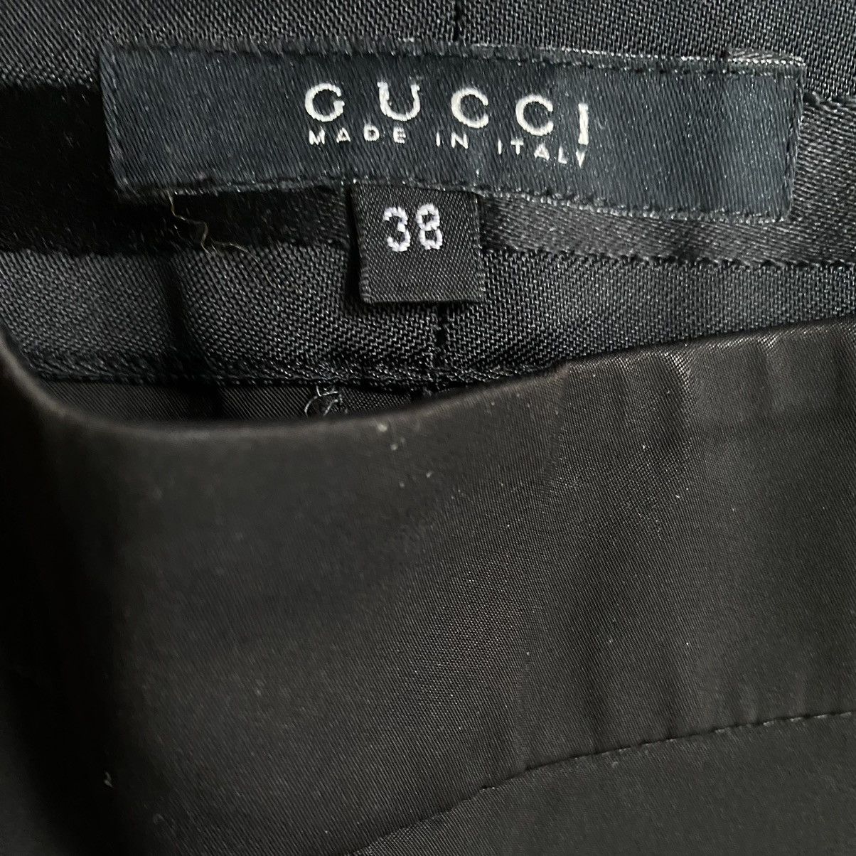 Gucci 2004 Twisted Leg Pants Size 28" / US 6 / IT 42 - 5 Thumbnail