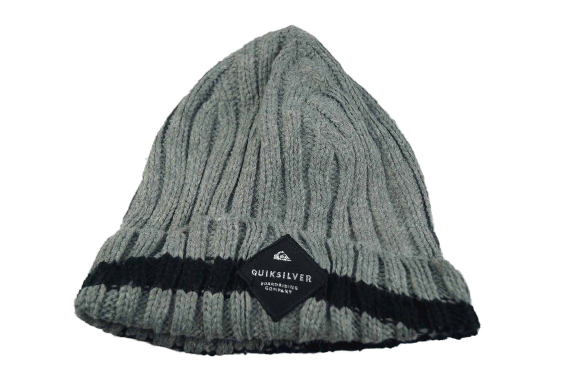 Rare!! Vintage Beanie Hat Quiksilver Small Logo