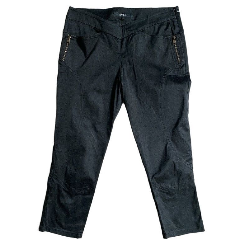 Gucci 2003 Low Waist Cropped Pants Size 30" / US 8 / IT 44 - 2 Thumbnail