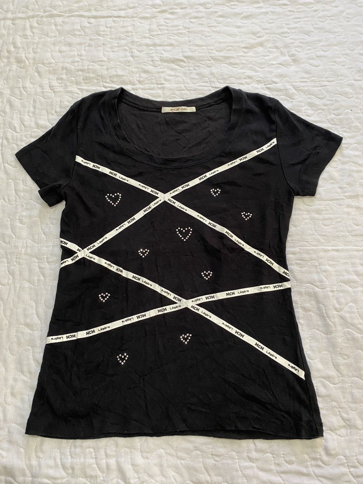 MCM vintage mcm printed tee Size M / US 6-8 / IT 42-44 - 1 Thumbnail