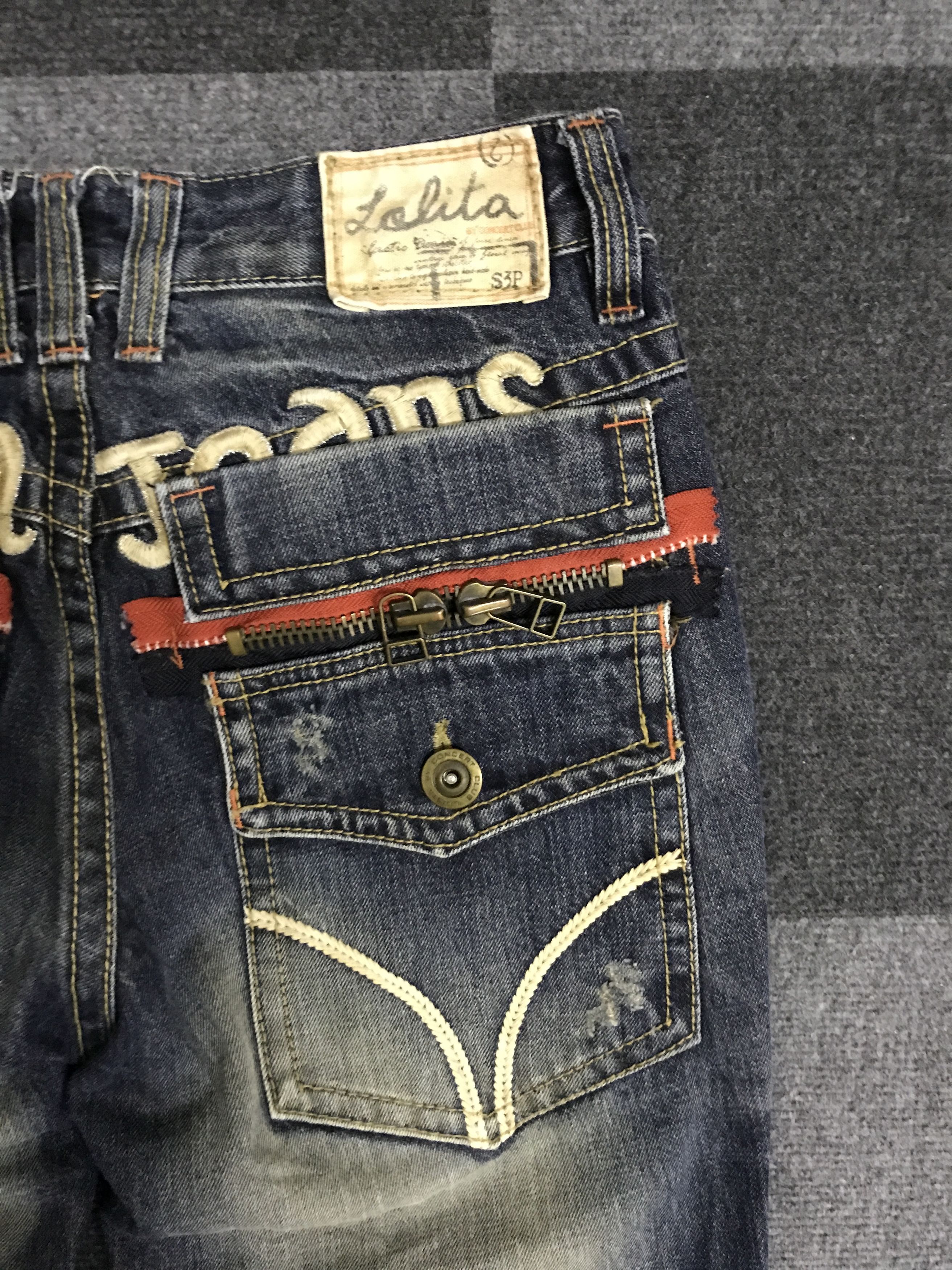 Seditionaries W8 LOLITA Seditionaries Rare Design Jeans Size 31" - 14 Thumbnail