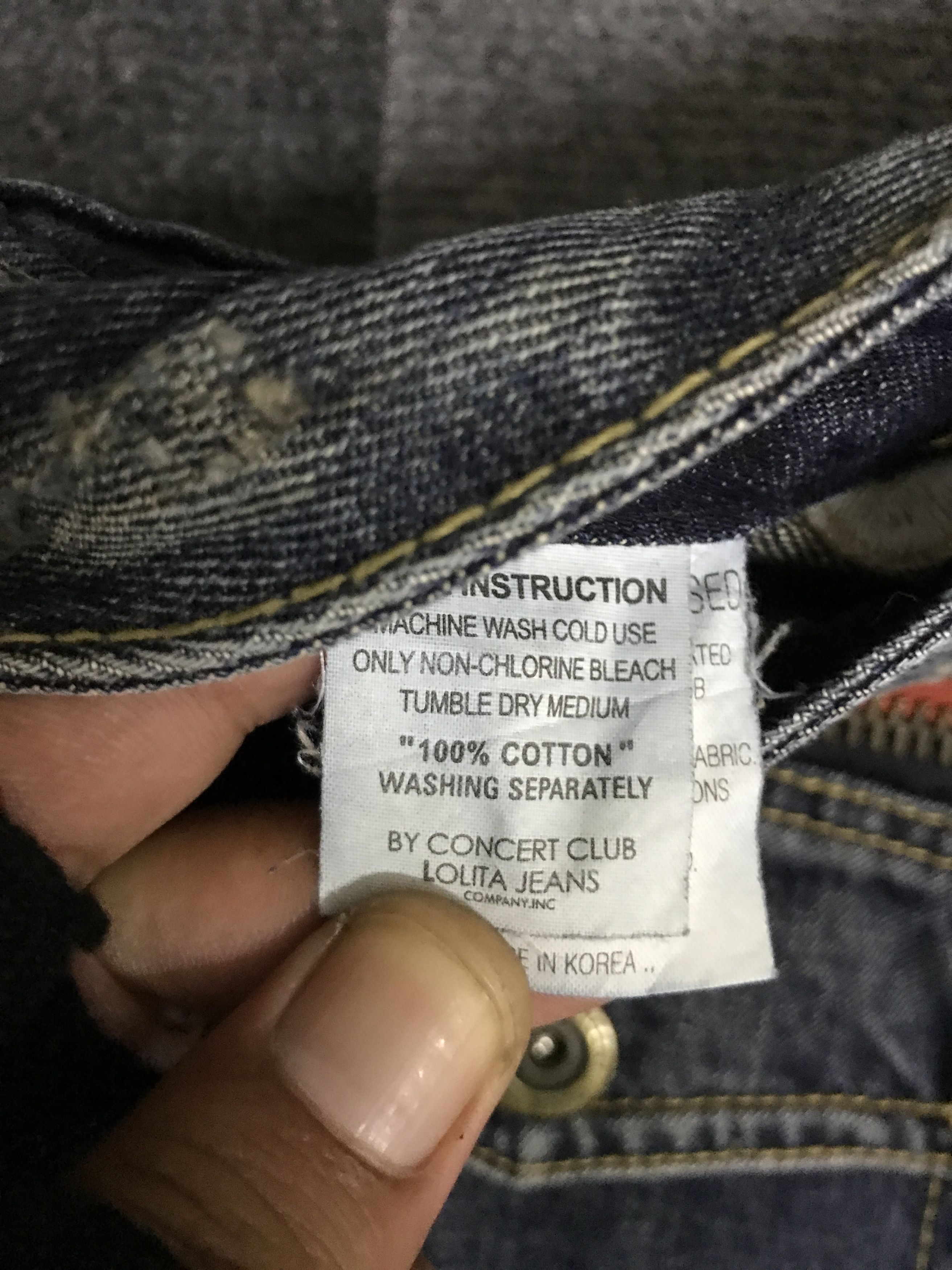 Seditionaries W8 LOLITA Seditionaries Rare Design Jeans Size 31" - 16 Thumbnail