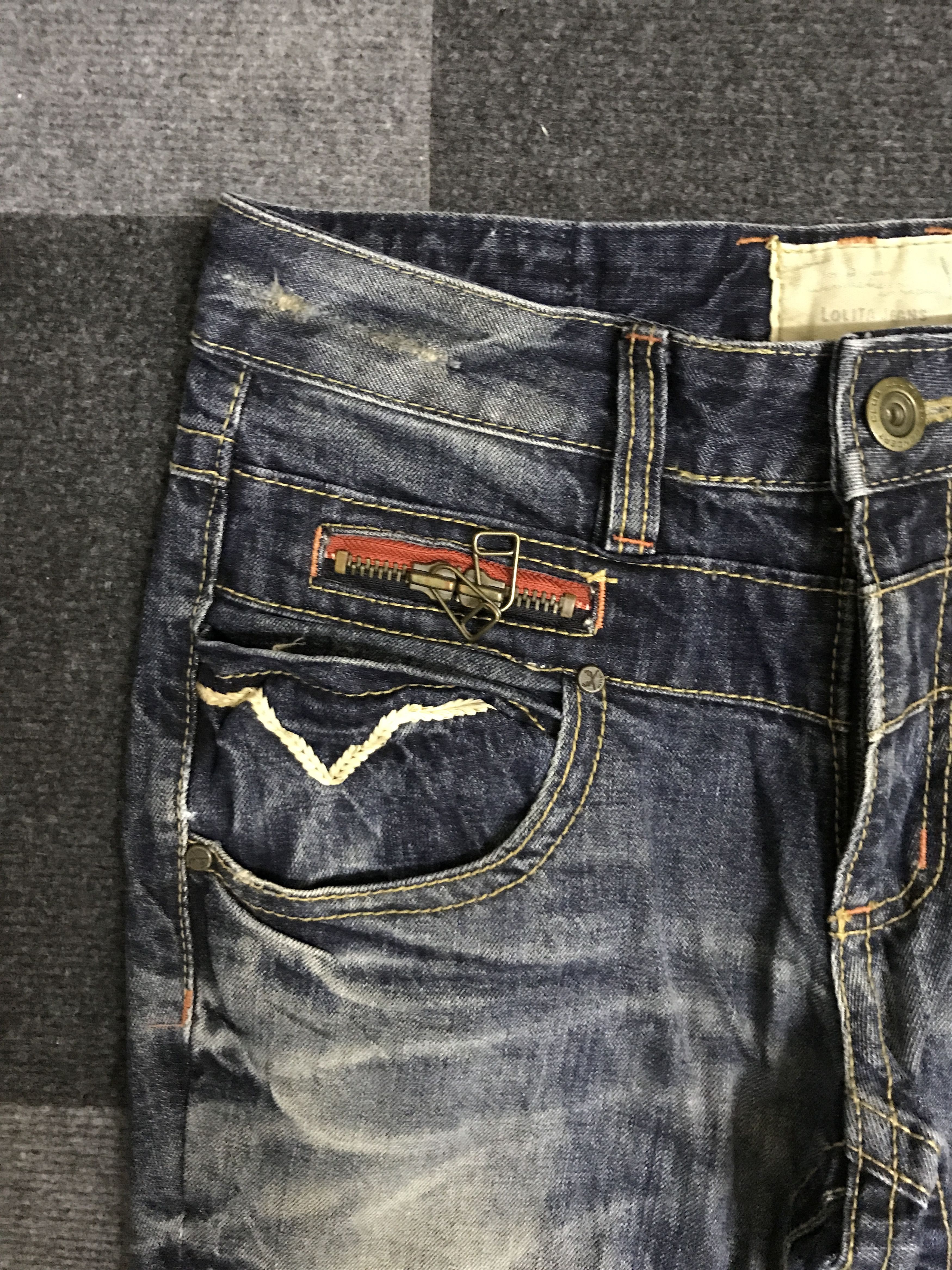 Seditionaries W8 LOLITA Seditionaries Rare Design Jeans Size 31" - 9 Thumbnail