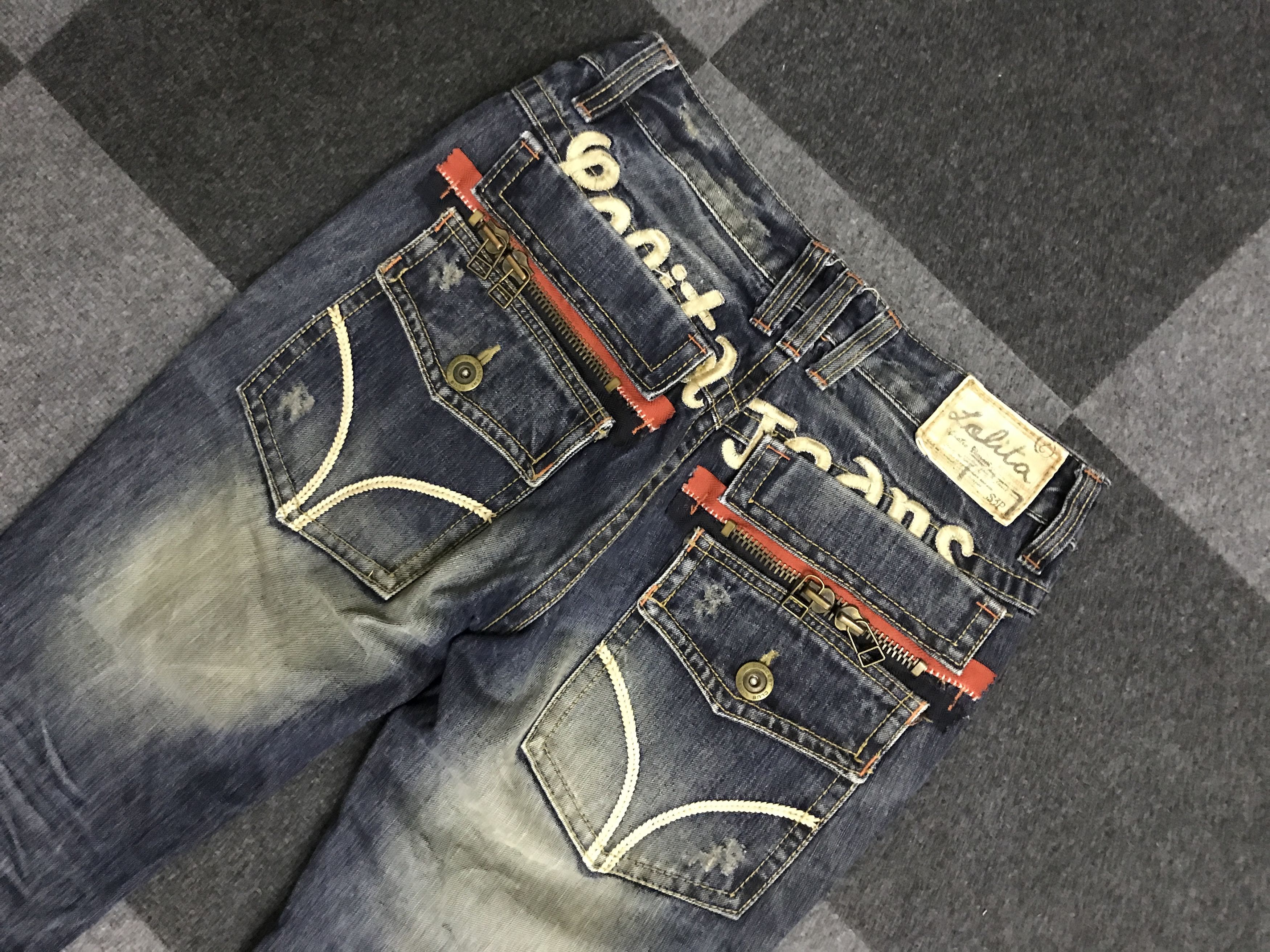 Seditionaries W8 LOLITA Seditionaries Rare Design Jeans Size 31" - 11 Thumbnail