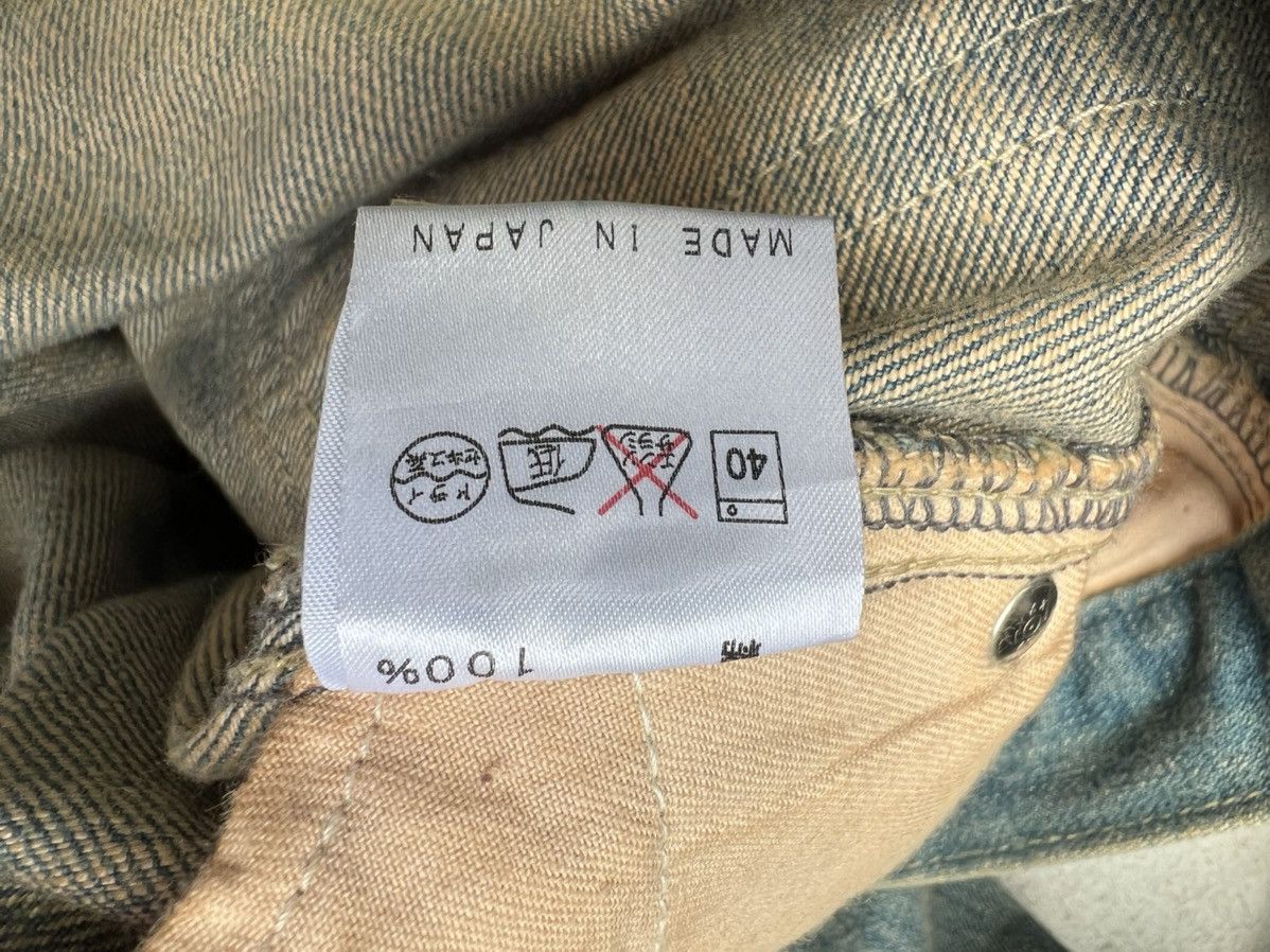 Morgan Homme Vintage Morgan Homme Japan Mud Denim Dirty Flare Jeans Size US 32 / EU 48 - 22 Thumbnail