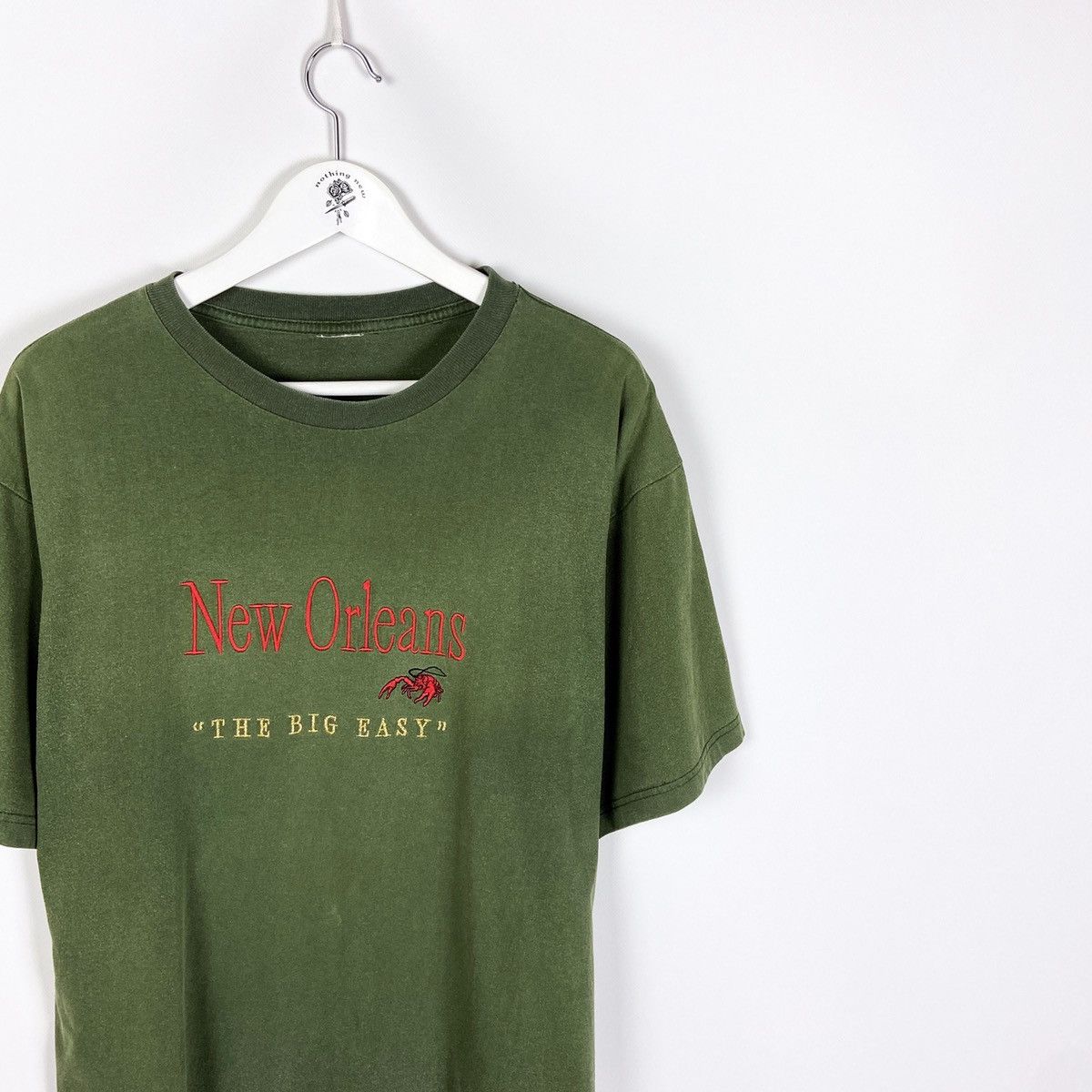 Vintage Vintage 90s New Orleans The Big Easy Sun Faded tee Omar Size US XL / EU 56 / 4 - 2 Thumbnail