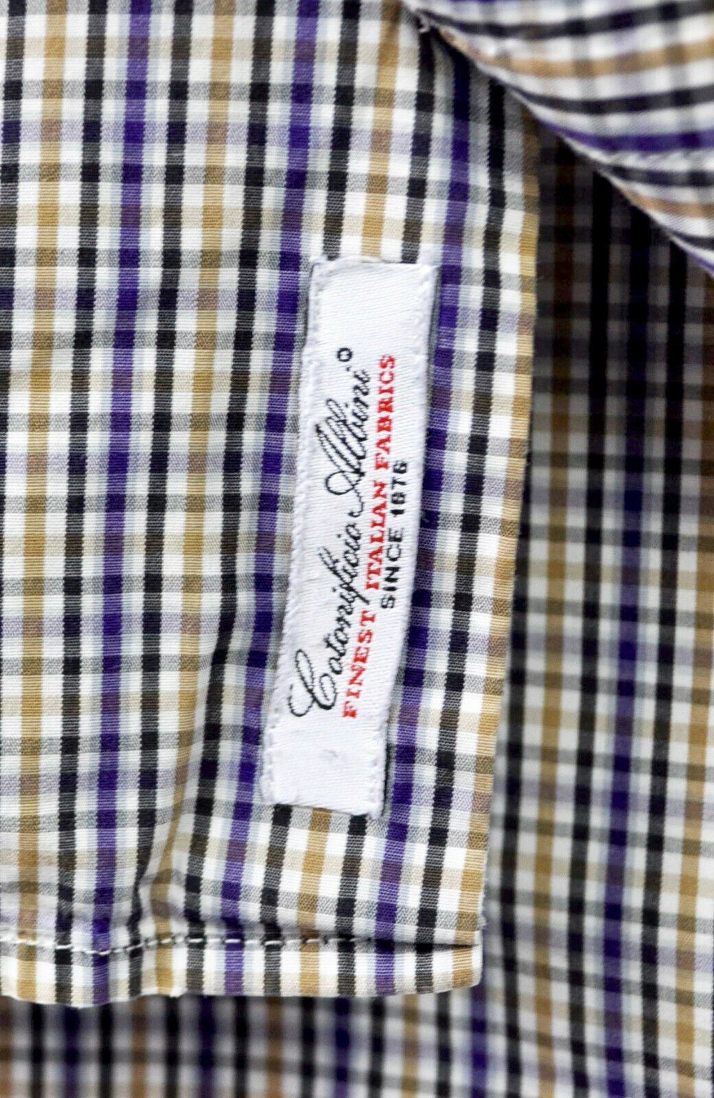 Tiger of Sweden TIGER OF SWEDEN Formal Men Cotton Shirt Button Top Size 38R - 4 Thumbnail