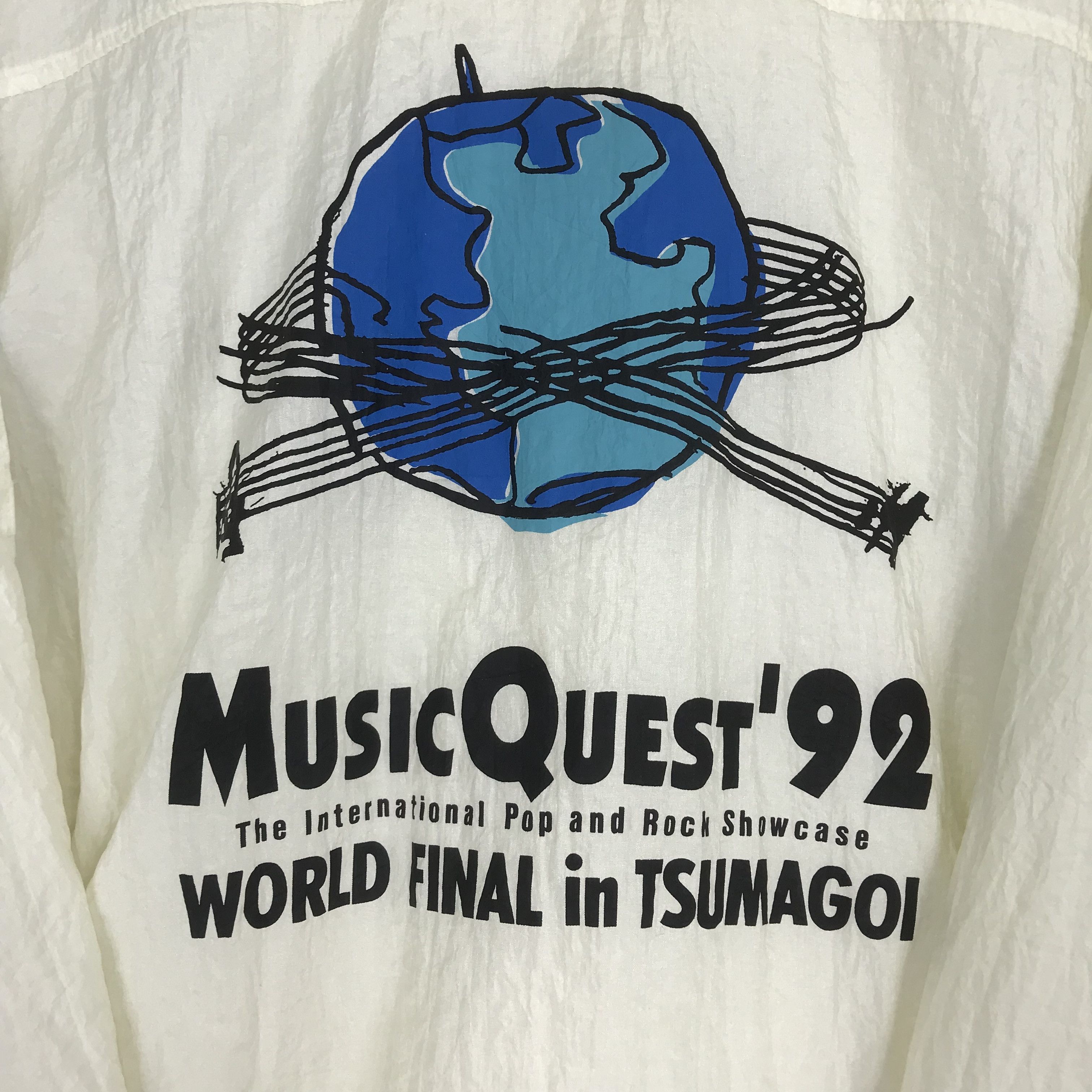 Band Tees Vintage 90s Musix Quest Pop And Rock Show Promo Jacket Size US L / EU 52-54 / 3 - 8 Thumbnail