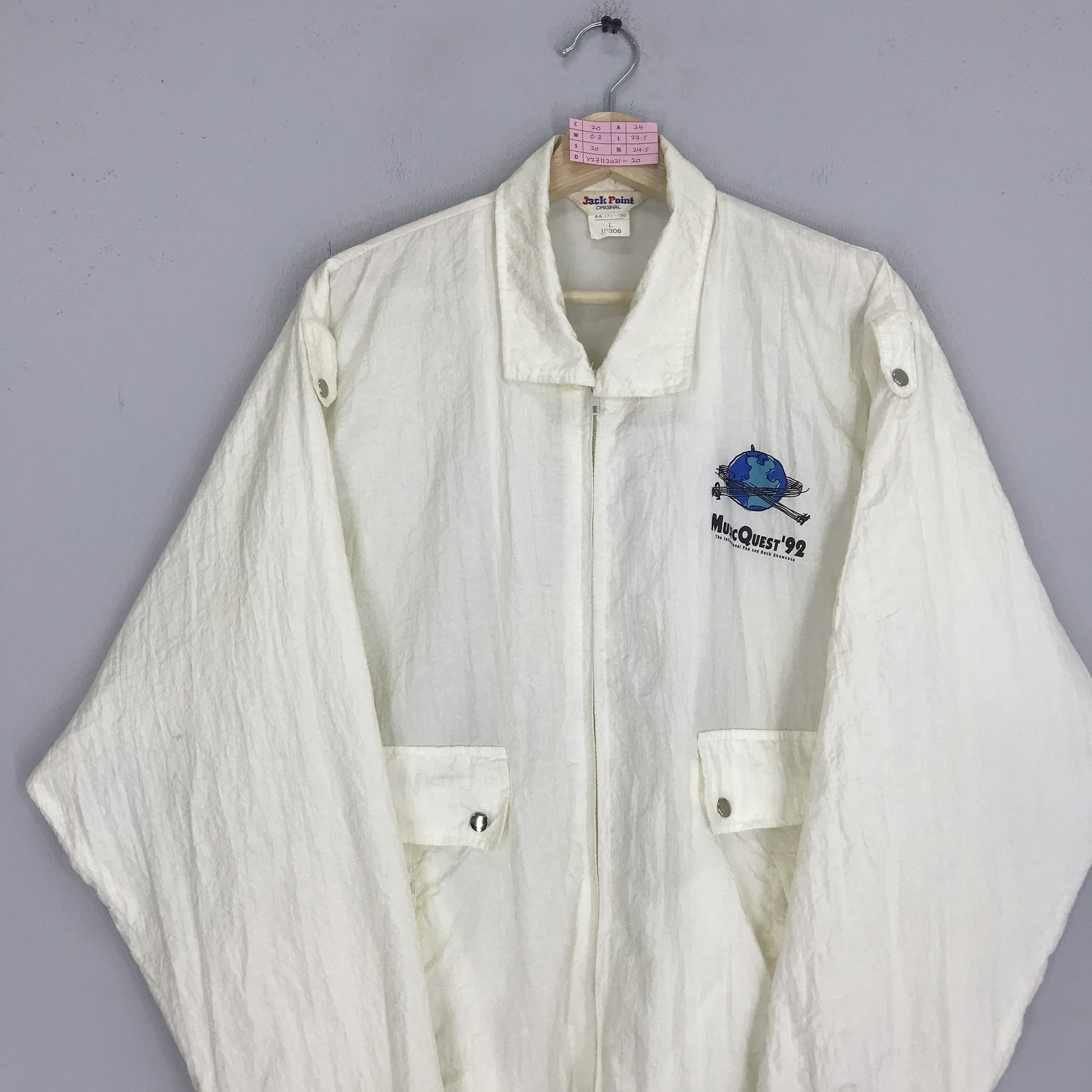 Band Tees Vintage 90s Musix Quest Pop And Rock Show Promo Jacket Size US L / EU 52-54 / 3 - 4 Thumbnail