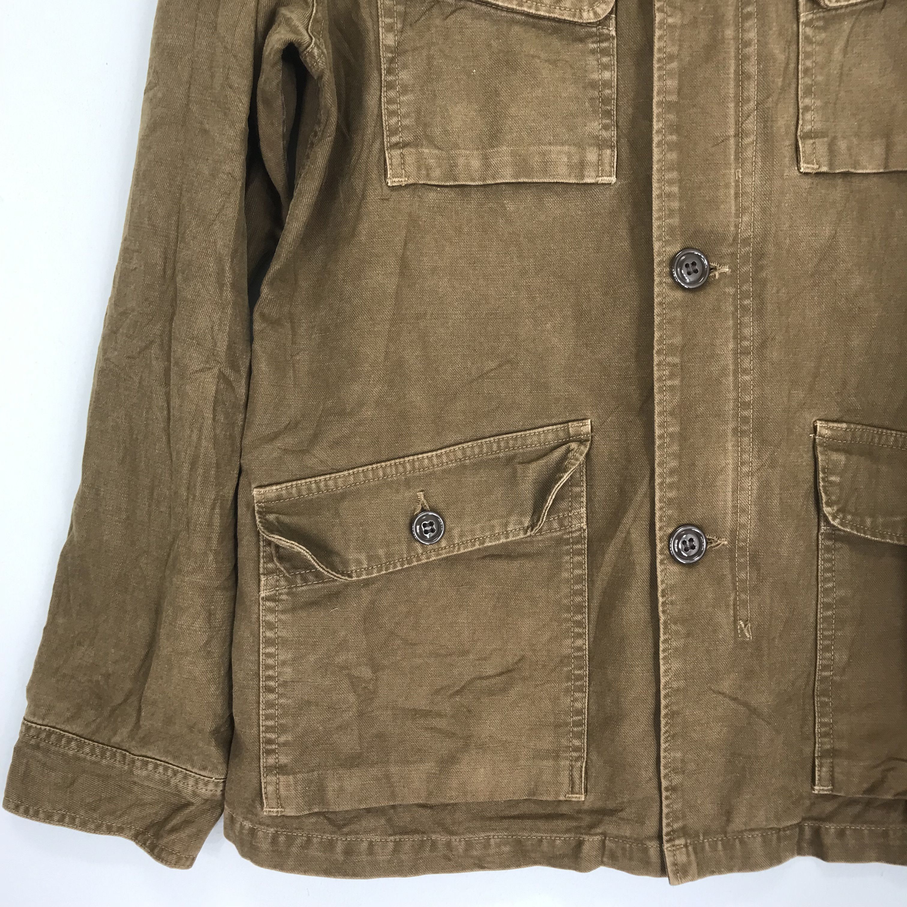 Japanese Brand × Spellbound Vintage Spellbound Genuine Garment Worker Jacket Denim Size US M / EU 48-50 / 2 - 6 Thumbnail