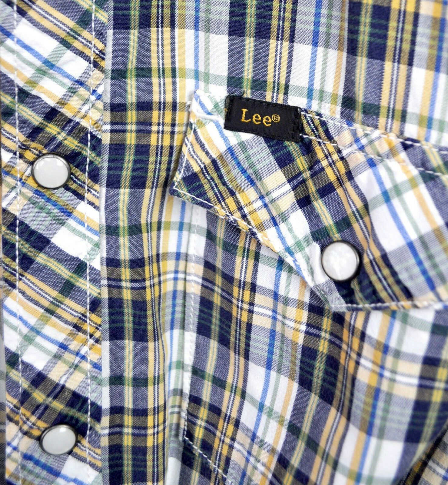 Lee LEE Western Pearl Button Up Shirt Slim Fit Cotton Multi Size US M / EU 48-50 / 2 - 5 Thumbnail