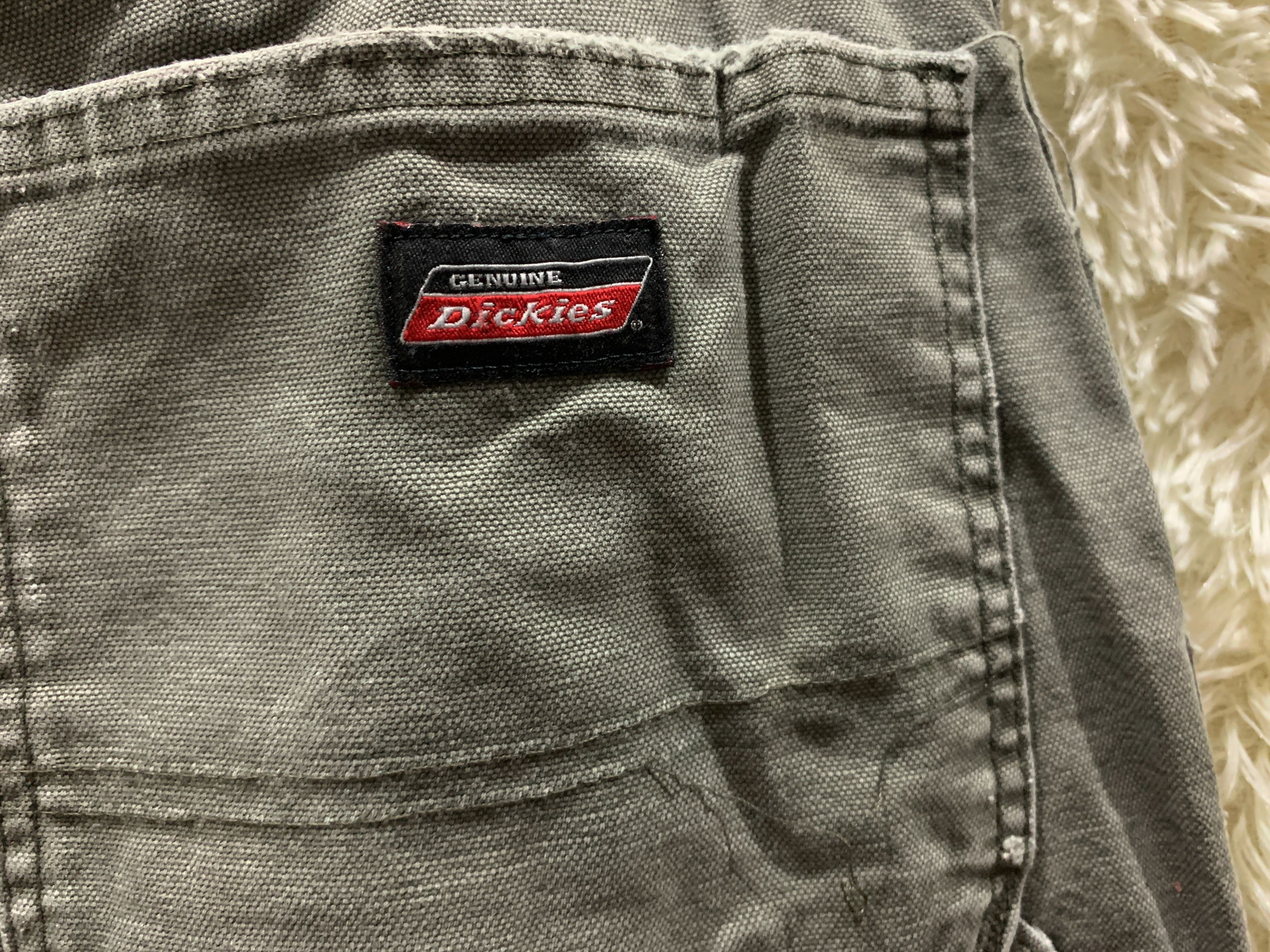 Dickies Dickies Cargo Workwear Distressed Denim Size US 35 - 10 Thumbnail