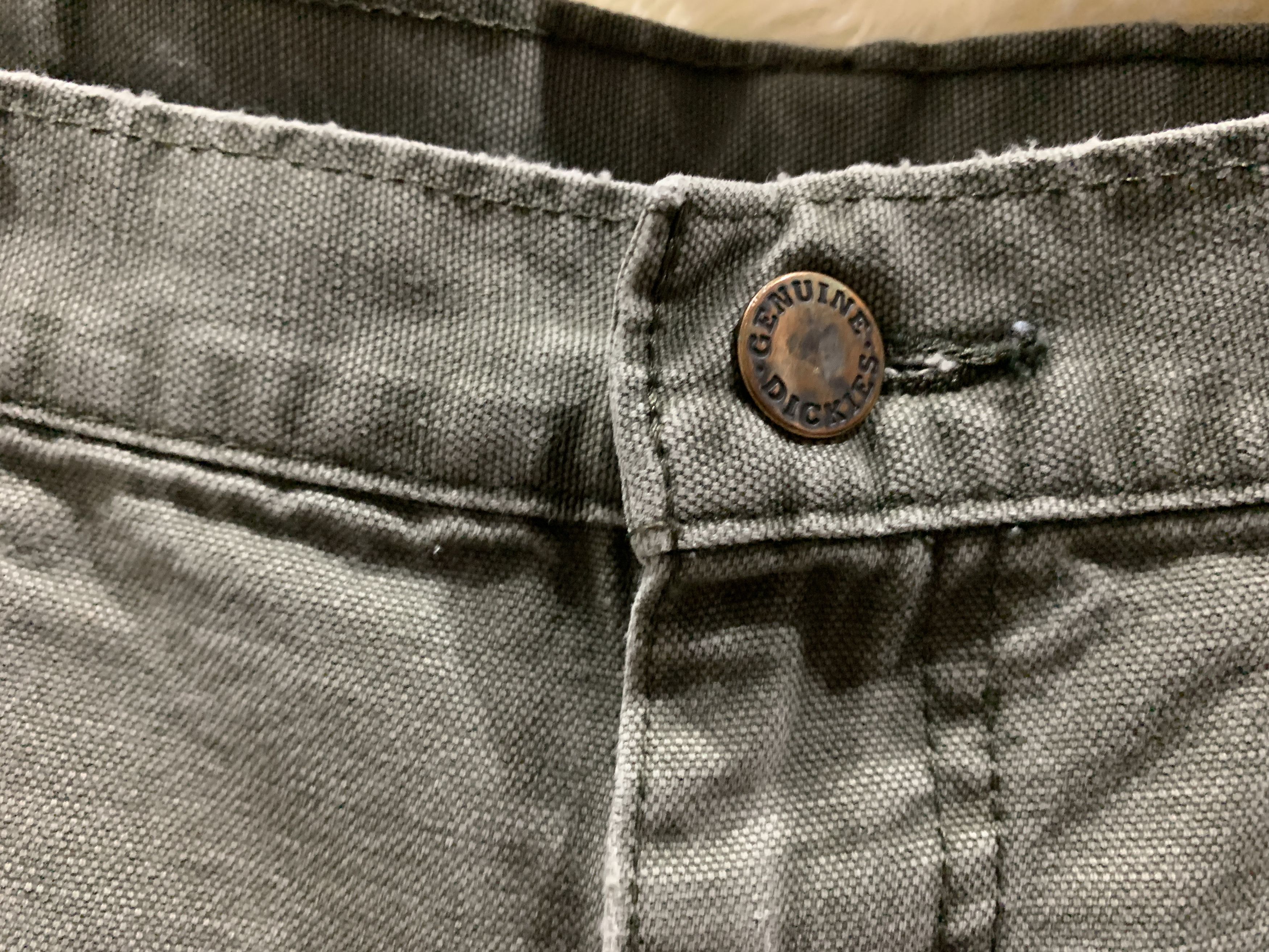 Dickies Dickies Cargo Workwear Distressed Denim Size US 35 - 9 Thumbnail