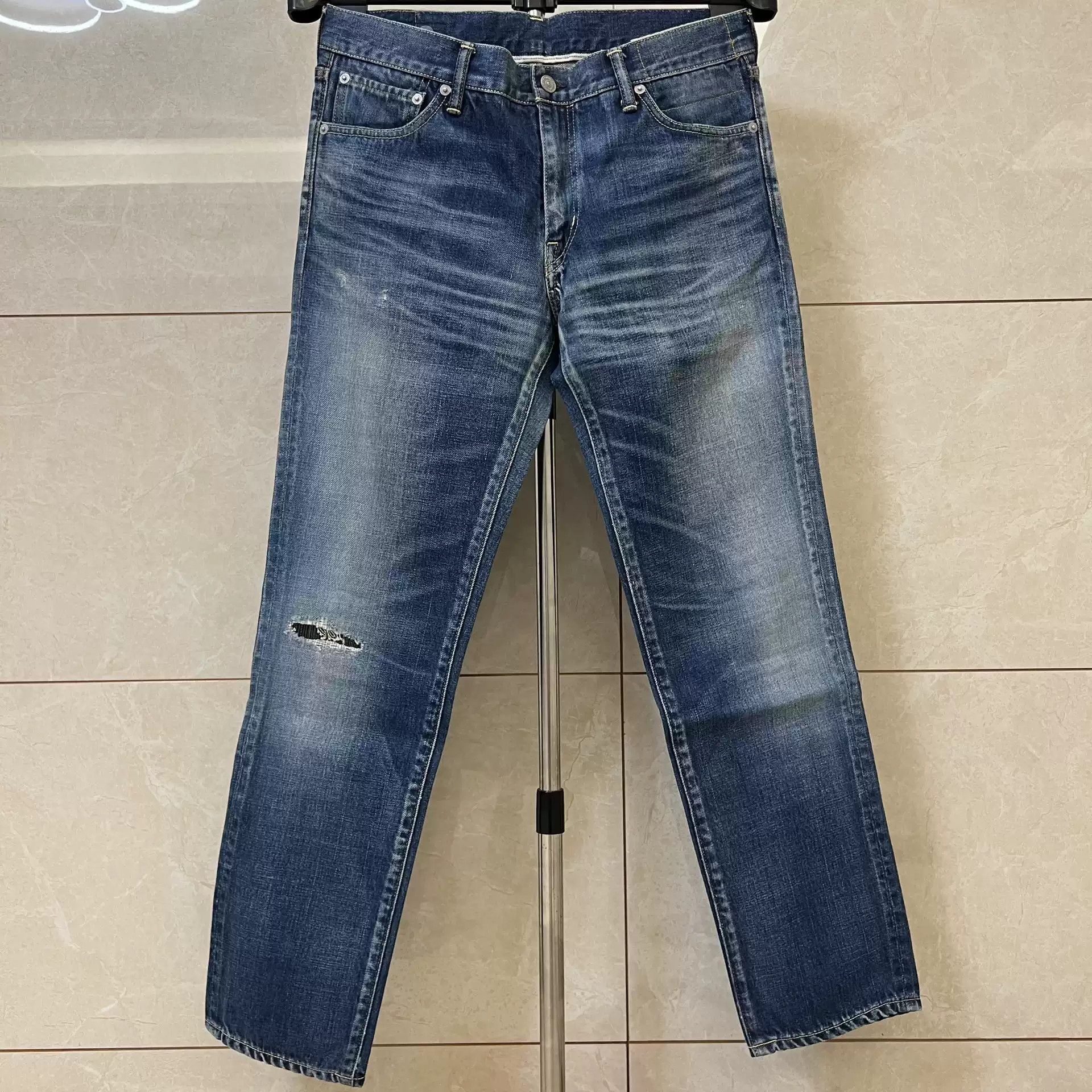 Visvim VISVIM 15SS CARPENTER PANTS PRIME DMGD WABASH Yellow