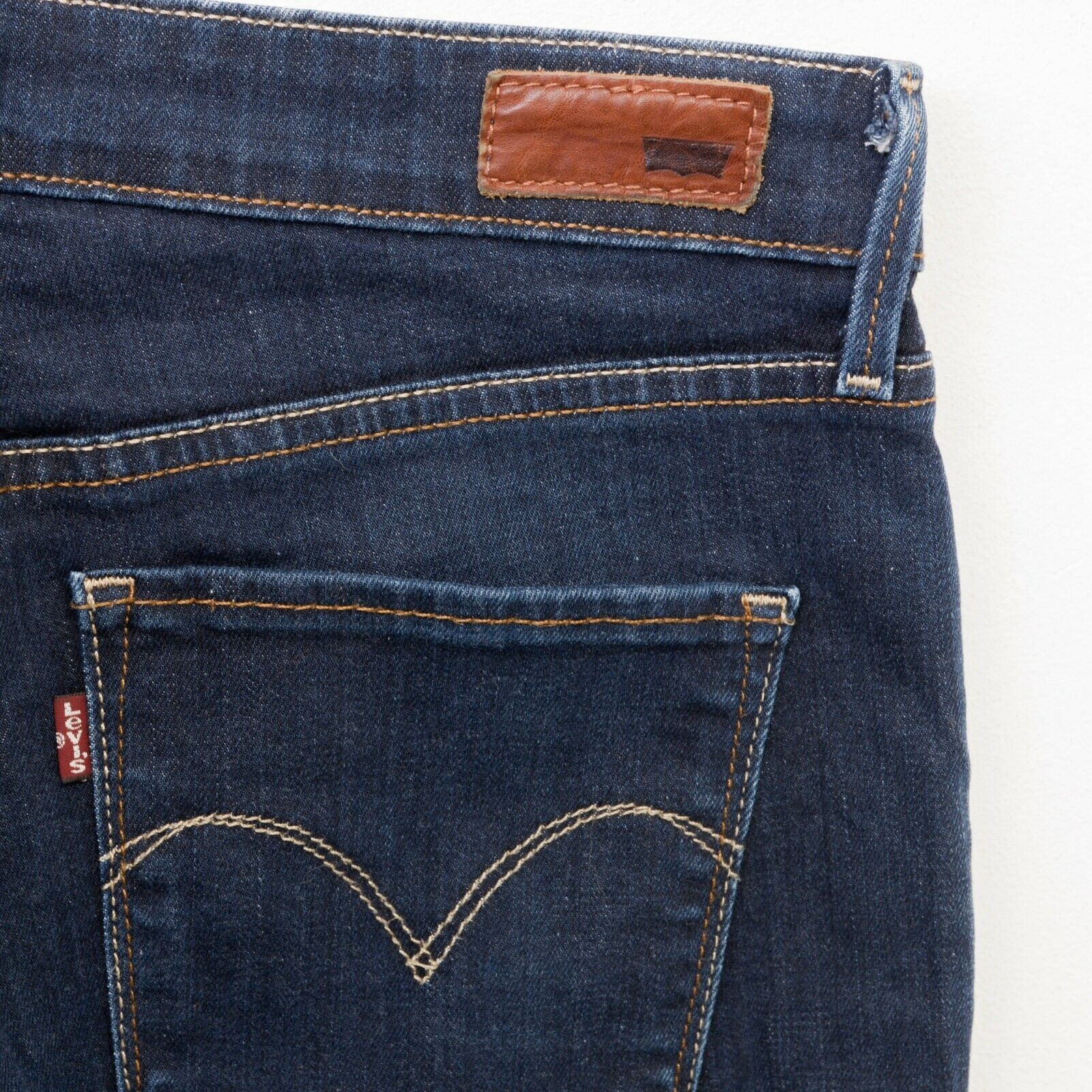 Levi's Demi Curve Classic Rise Slim Jeans W29 L32 Trousers Pants Size 29" - 7 Thumbnail