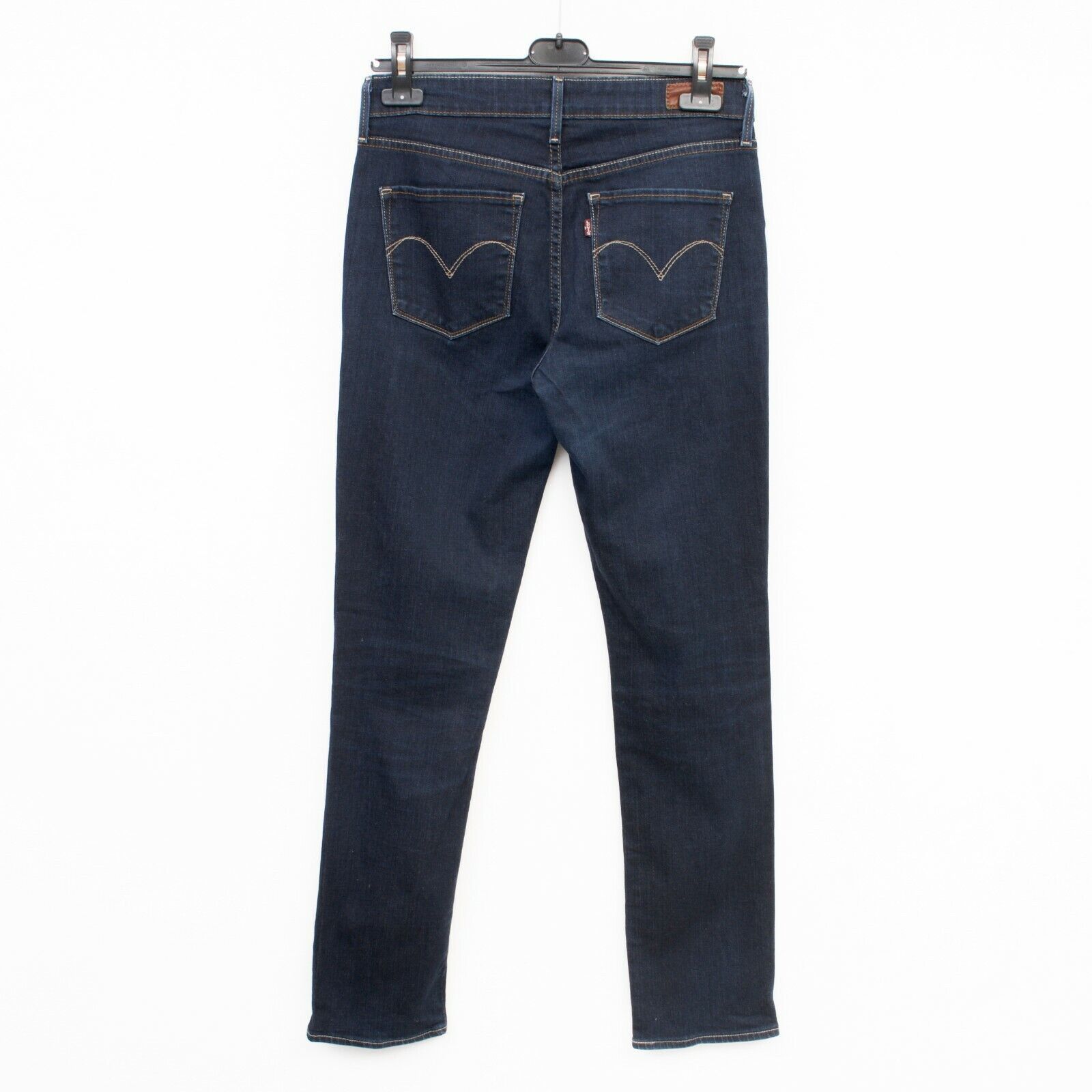 Levi's Demi Curve Classic Rise Slim Jeans W29 L32 Trousers Pants Size 29" - 2 Thumbnail