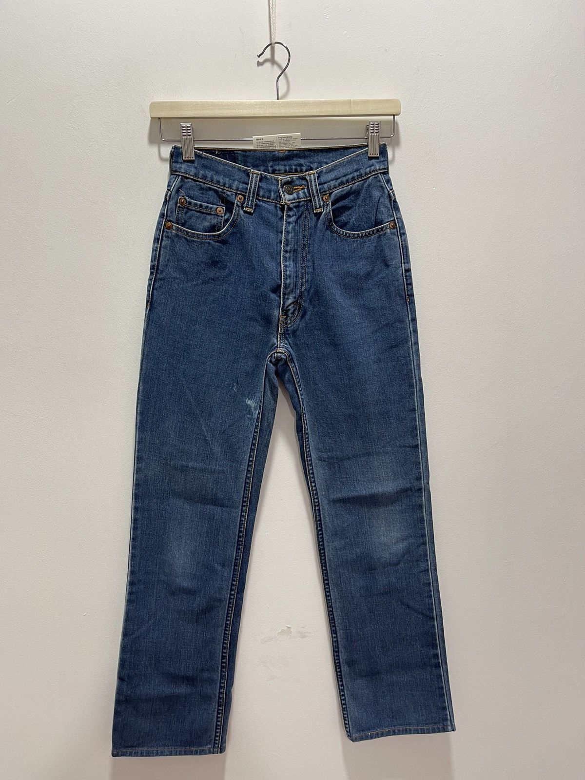 Levi's × Levi's Made & Crafted × Levi's Vintage Clothing VINTAGE LEVIS 508 STAMP BUTTON J23 DISTRESSED DENIM JEANS Size 24" / US 00 / IT 34 - 1 Thumbnail