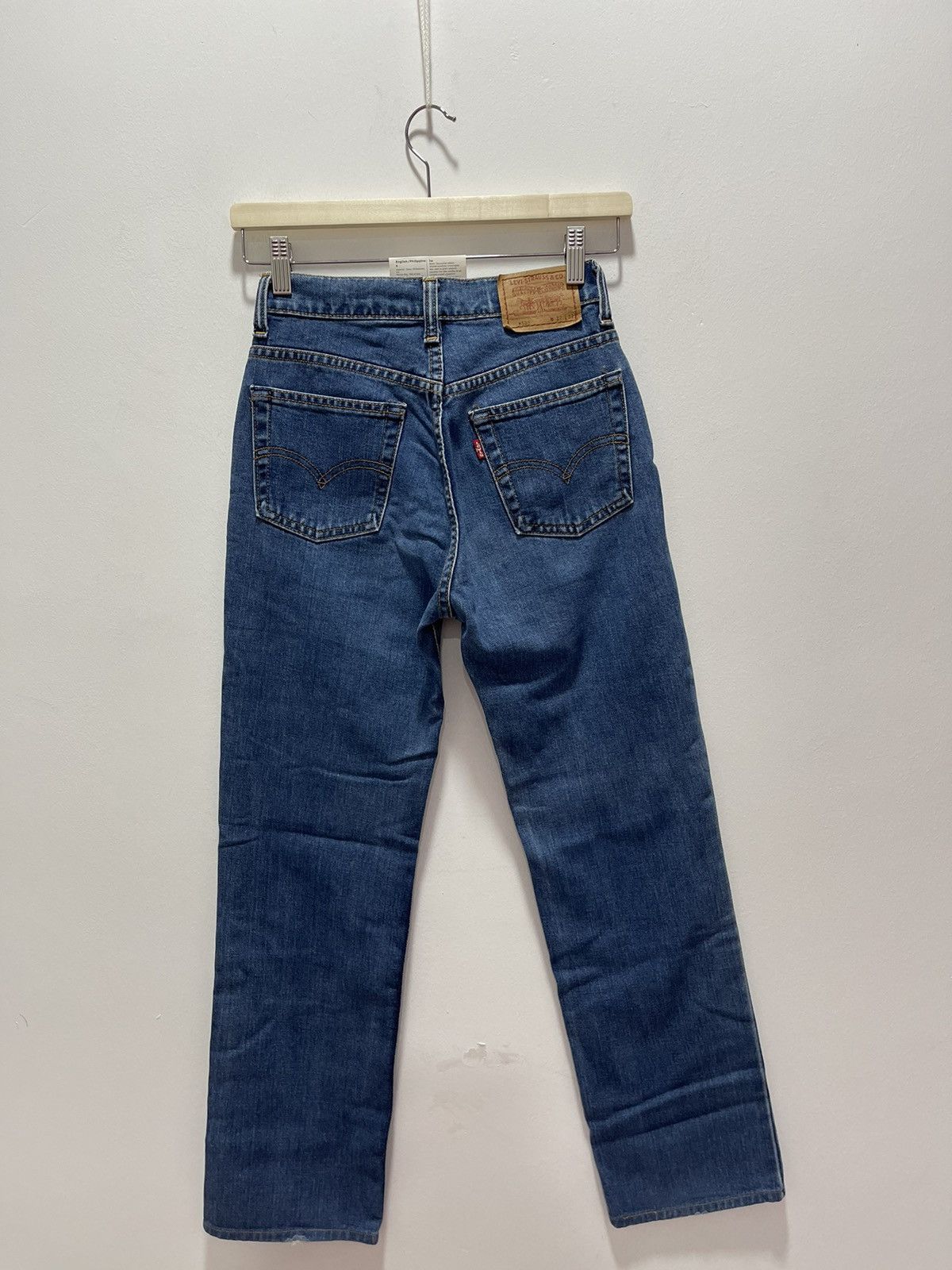 Levi's × Levi's Made & Crafted × Levi's Vintage Clothing VINTAGE LEVIS 508 STAMP BUTTON J23 DISTRESSED DENIM JEANS Size 24" / US 00 / IT 34 - 8 Thumbnail