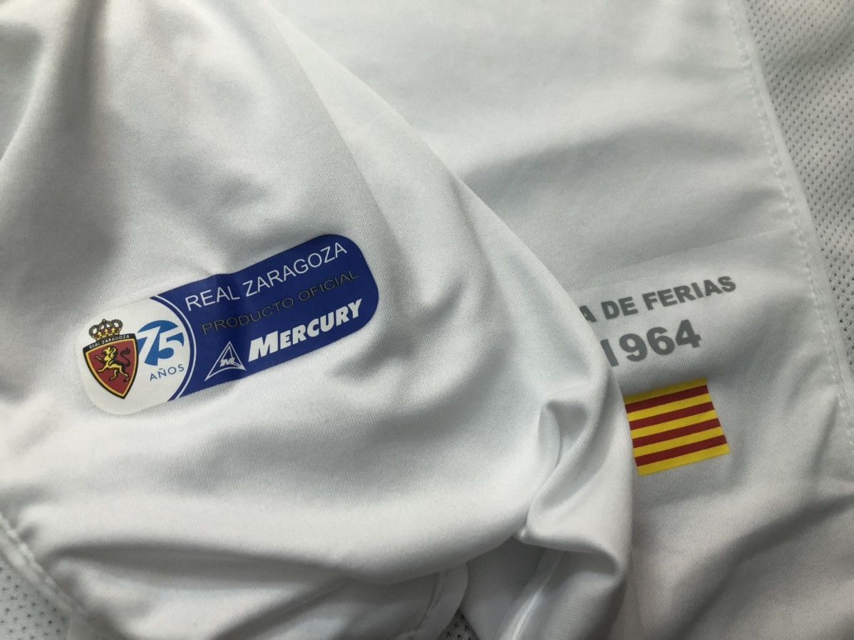 Other Real Zaragoza 07/08 75th Anniversary home shirt Size US M / EU 48-50 / 2 - 7 Thumbnail