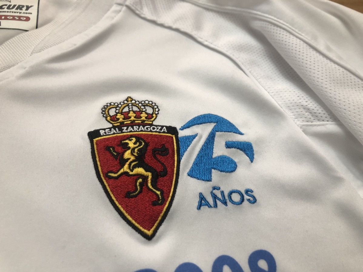Other Real Zaragoza 07/08 75th Anniversary home shirt Size US M / EU 48-50 / 2 - 5 Thumbnail