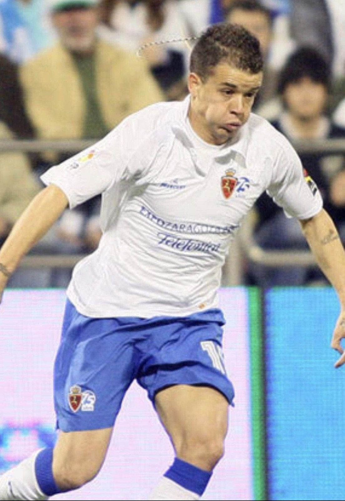 Other Real Zaragoza 07/08 75th Anniversary home shirt Size US M / EU 48-50 / 2 - 10 Thumbnail