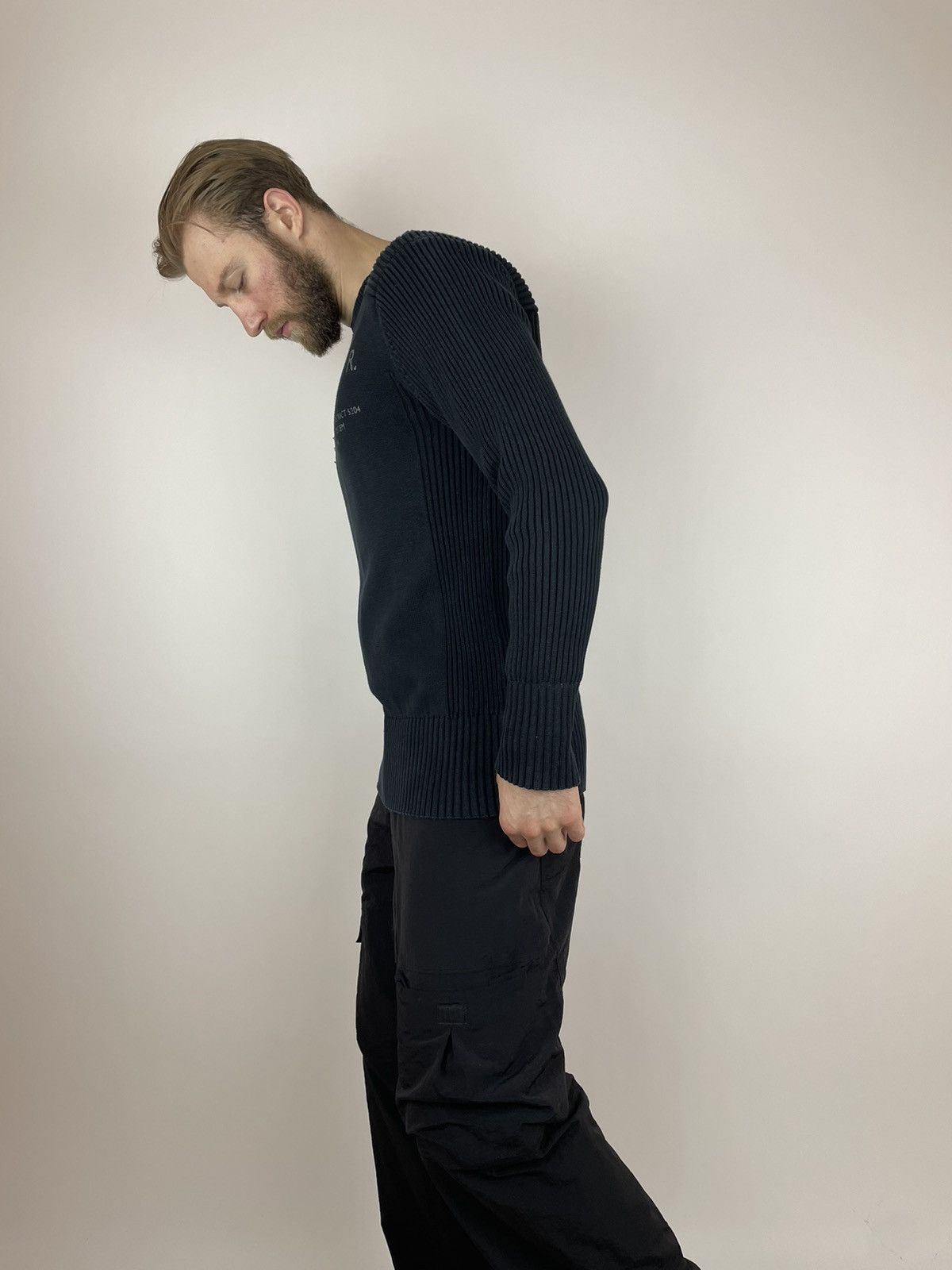G-Star G-star RAW VTG Parker Gs R Knit L/S Cotton ribbed sweater Size US XXL / EU 58 / 5 - 11 Thumbnail
