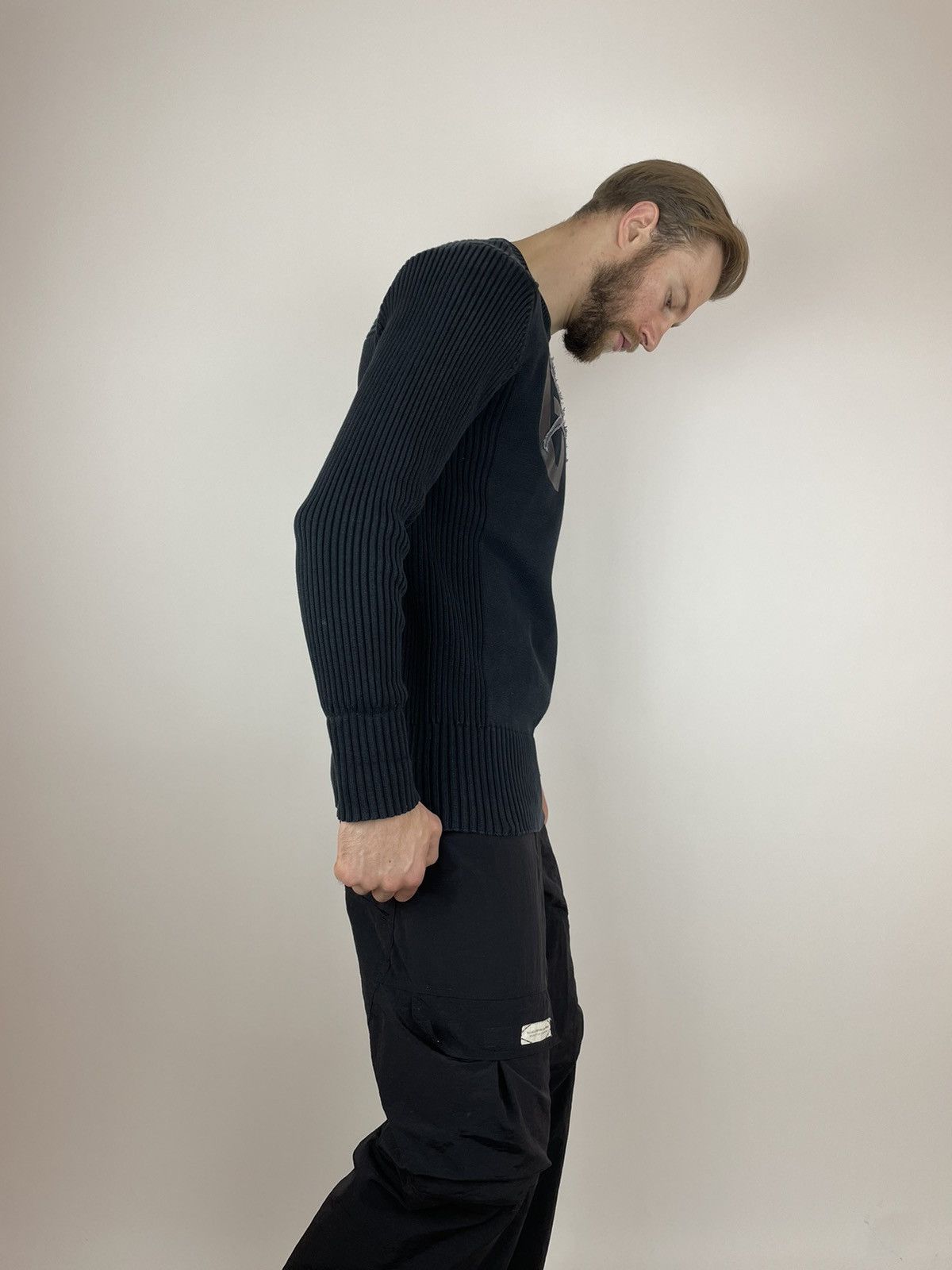 G-Star G-star RAW VTG Parker Gs R Knit L/S Cotton ribbed sweater Size US XXL / EU 58 / 5 - 10 Thumbnail