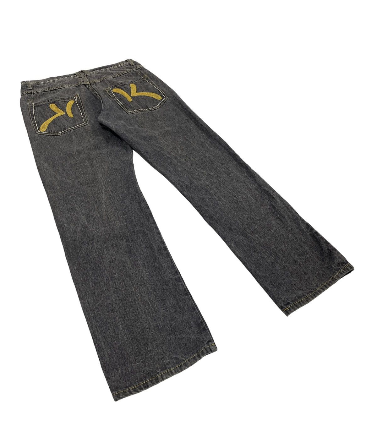 Karl Kani Karl Kani Jeans Big Logo Faded Black Size US 34 / EU 50 - 1 Thumbnail