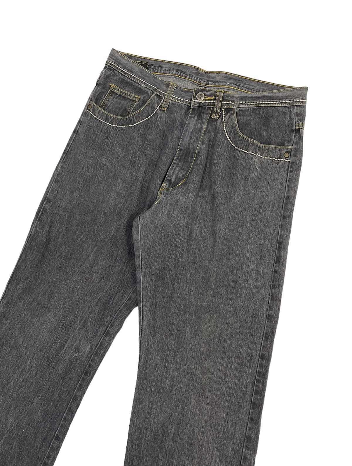 Karl Kani Karl Kani Jeans Big Logo Faded Black Size US 34 / EU 50 - 6 Thumbnail
