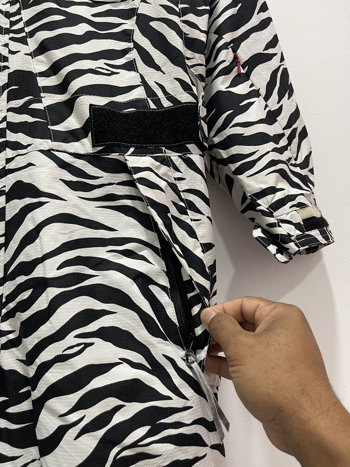 JAPANESE ZEBRA PRINT OVERALL SKI WINTER