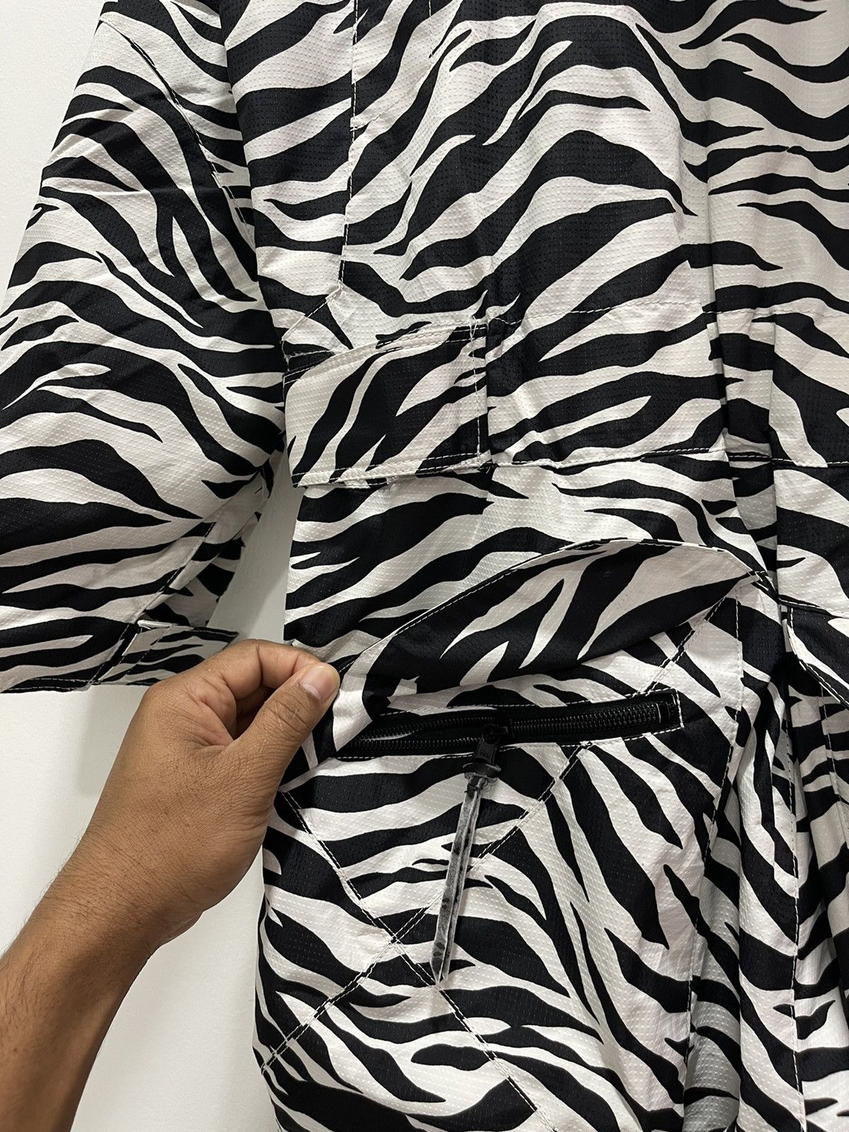 JAPANESE ZEBRA PRINT OVERALL SKI WINTER