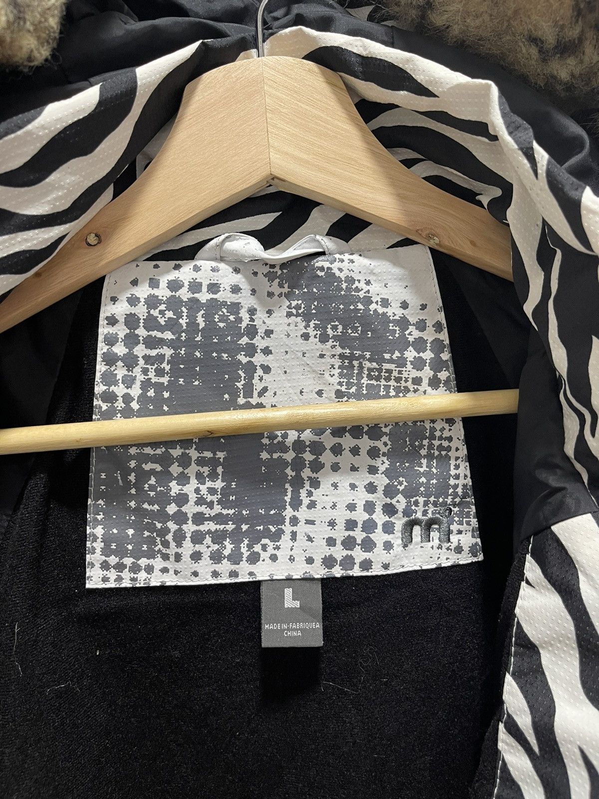 JAPANESE ZEBRA PRINT OVERALL SKI WINTER