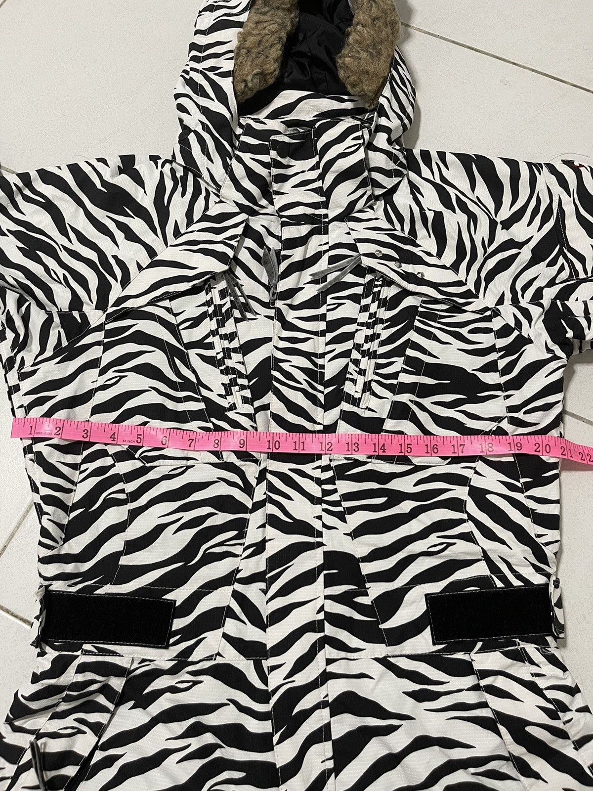 JAPANESE ZEBRA PRINT OVERALL SKI WINTER