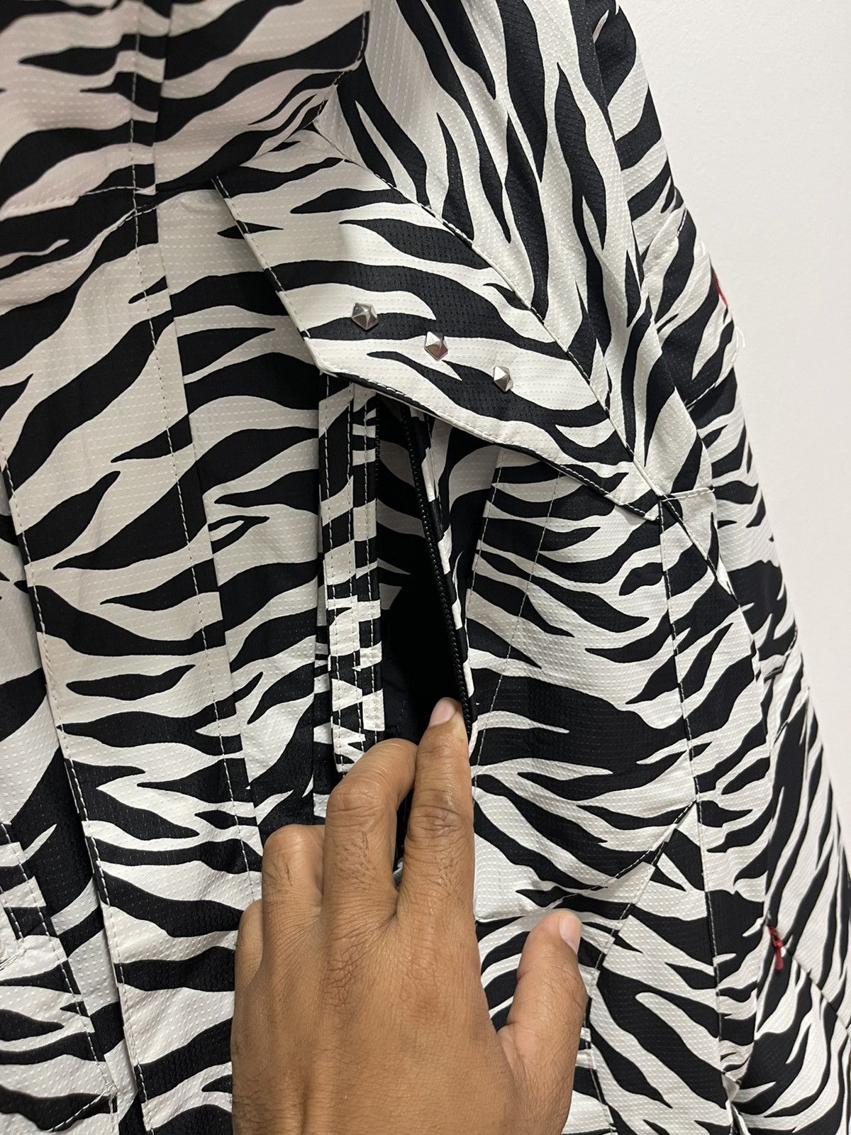 JAPANESE ZEBRA PRINT OVERALL SKI WINTER