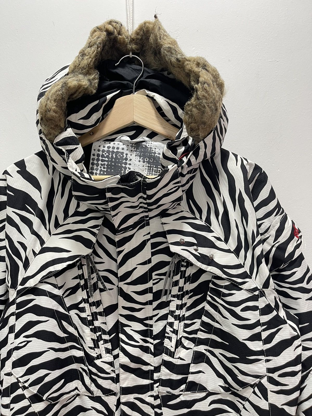 JAPANESE ZEBRA PRINT OVERALL SKI WINTER