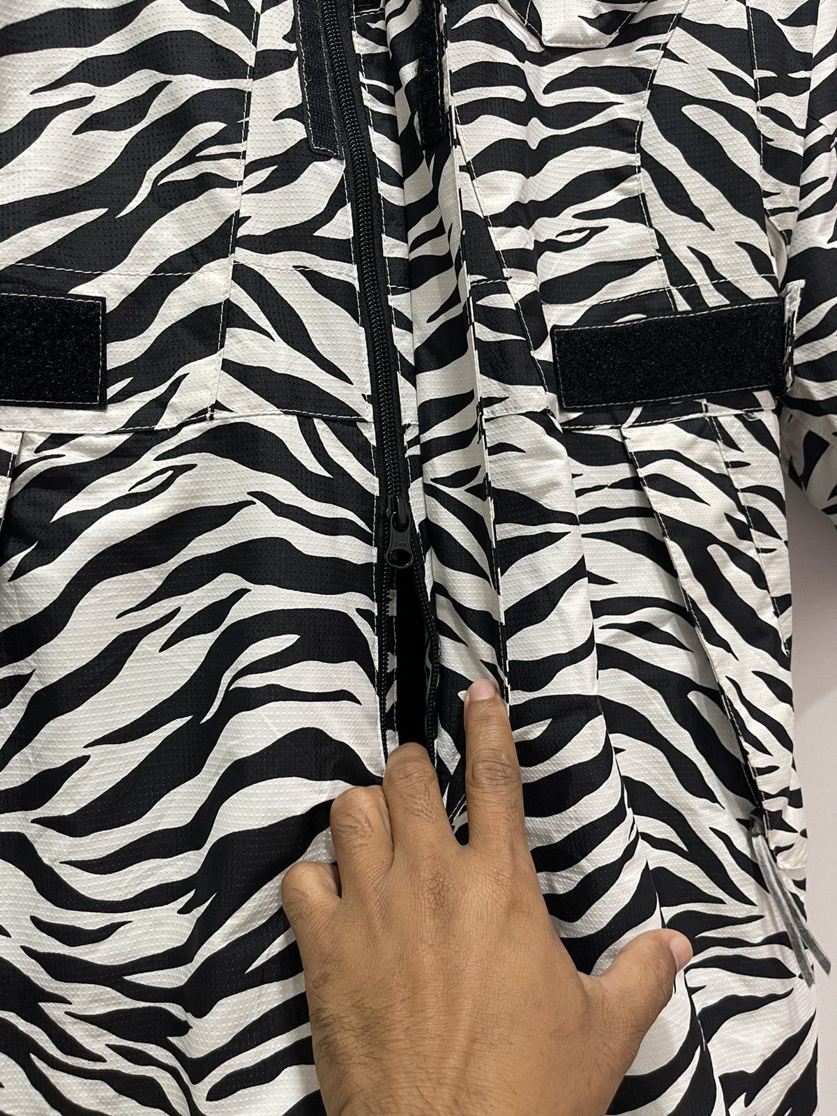 JAPANESE ZEBRA PRINT OVERALL SKI WINTER