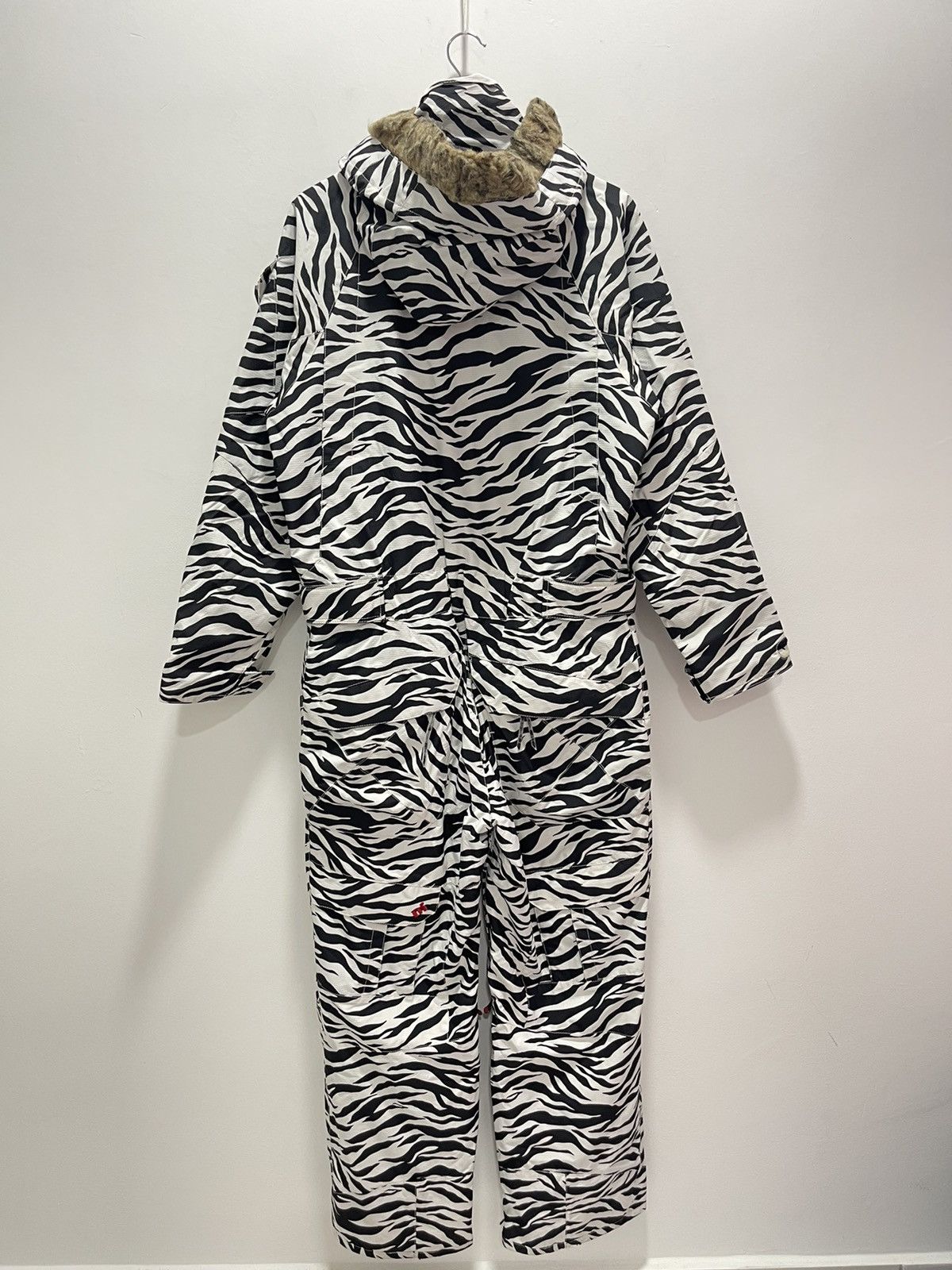 JAPANESE ZEBRA PRINT OVERALL SKI WINTER