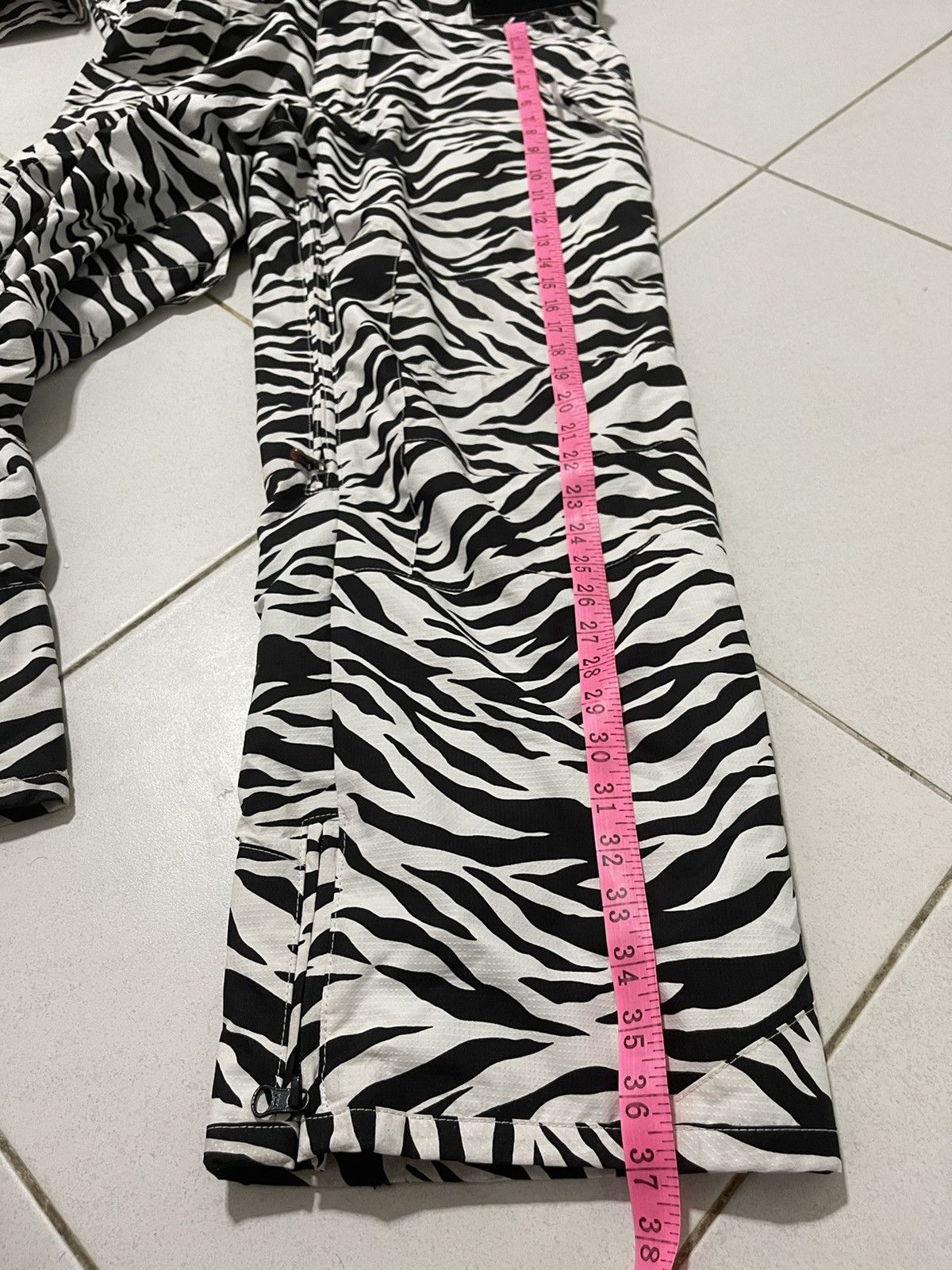 JAPANESE ZEBRA PRINT OVERALL SKI WINTER